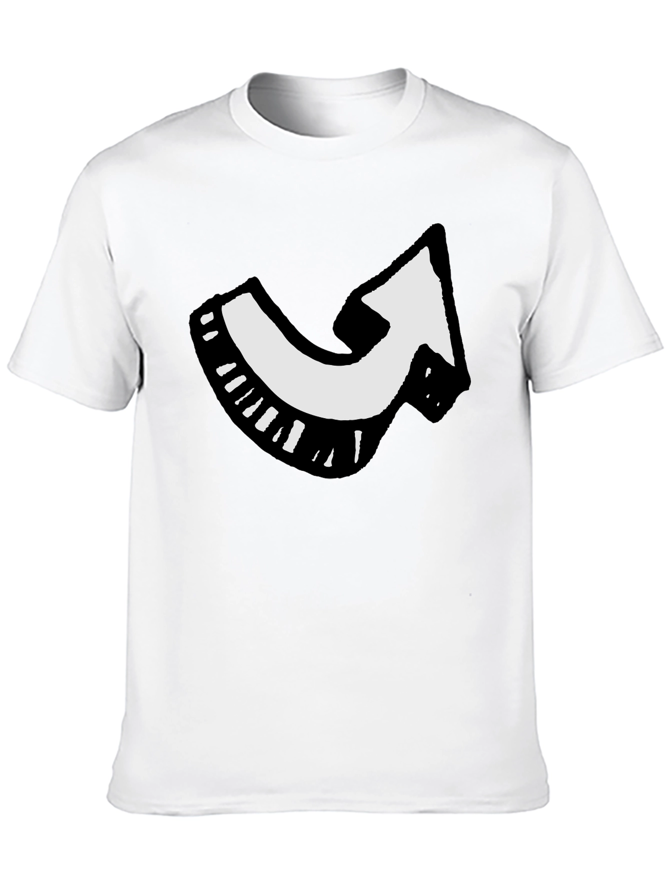 Black Arrow Graphic Black T-Shirt - Point the Way! view 10