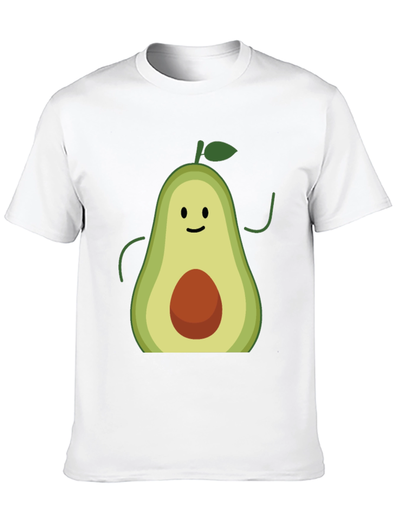 Black Avocado Graphic Tee - Funny Fruit T-Shirt view 10