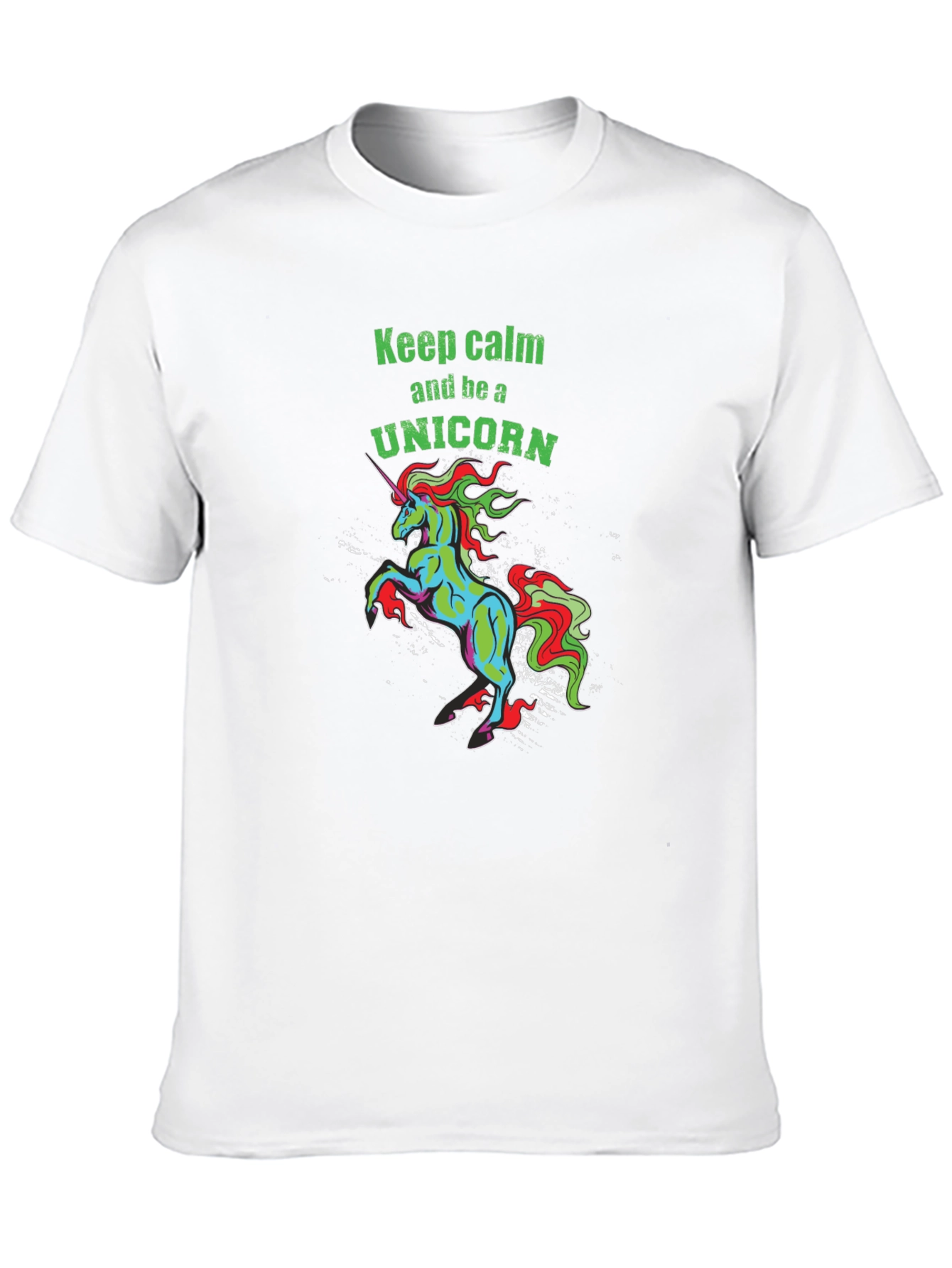 Black Unicorn Graphic Tee - Keep Calm view 10