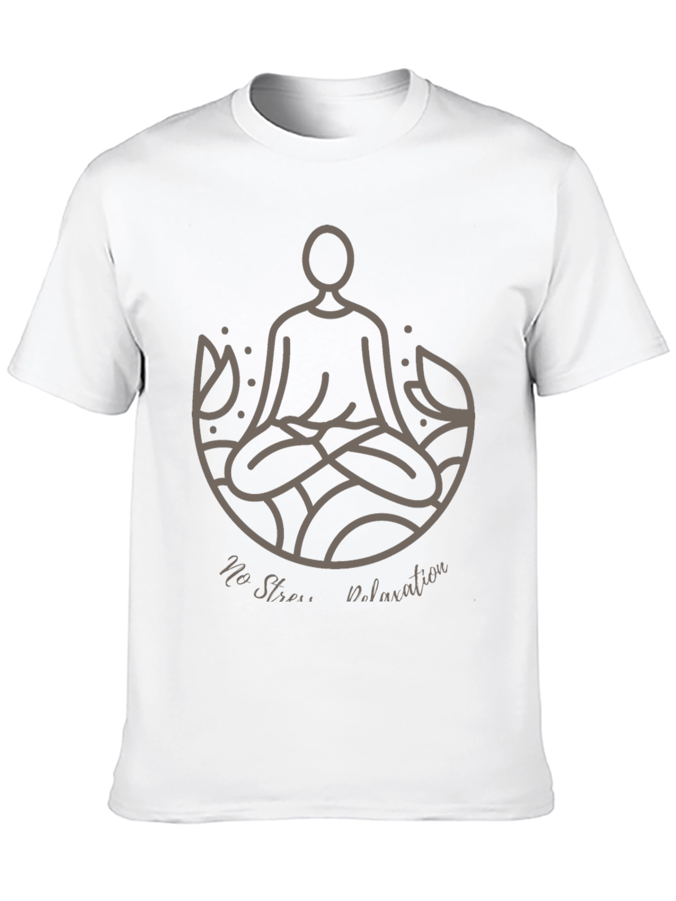 Black Zen Meditation T-Shirt - Relax & Unwind view 10