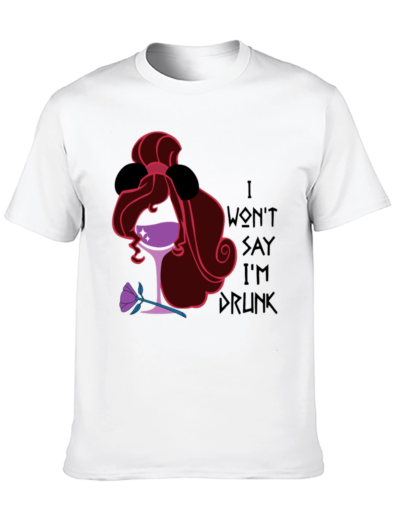 Black I Won't Say I'm Drunk T-Shirt view 10