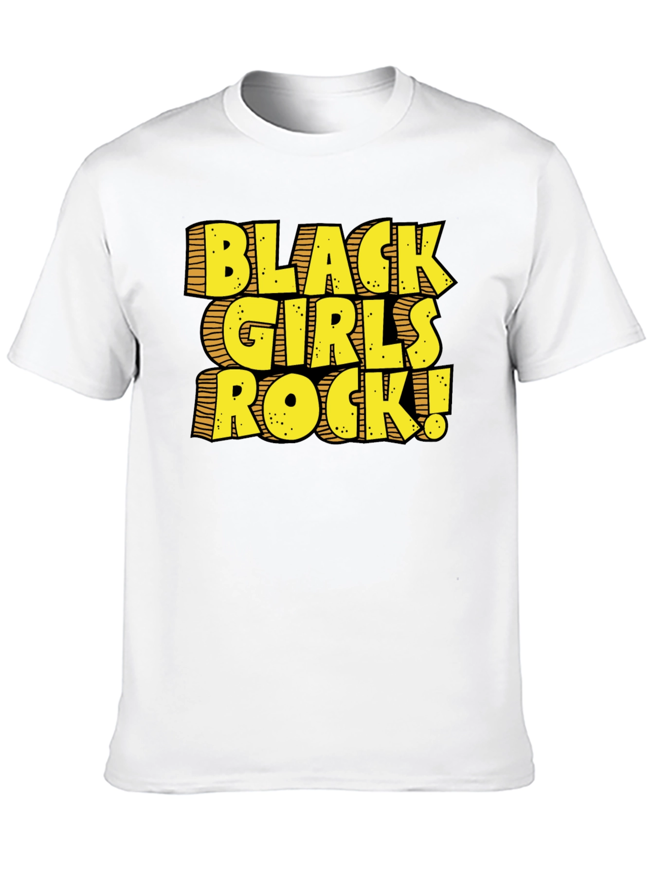 Black Black Girls Rock Graphic T-Shirt - Black view 10