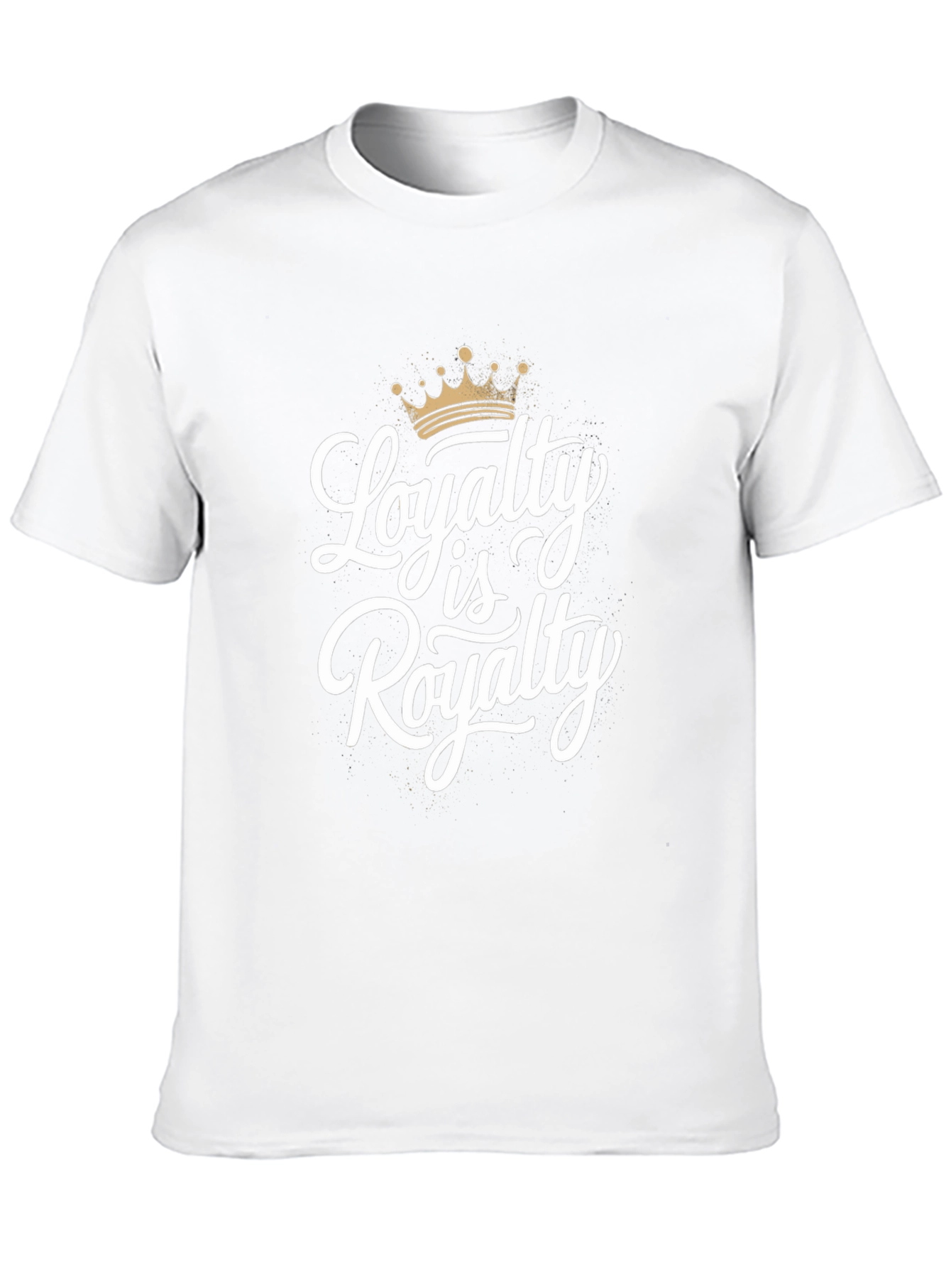 Black Loyalty is Royalty Graphic Tee - Black view 10