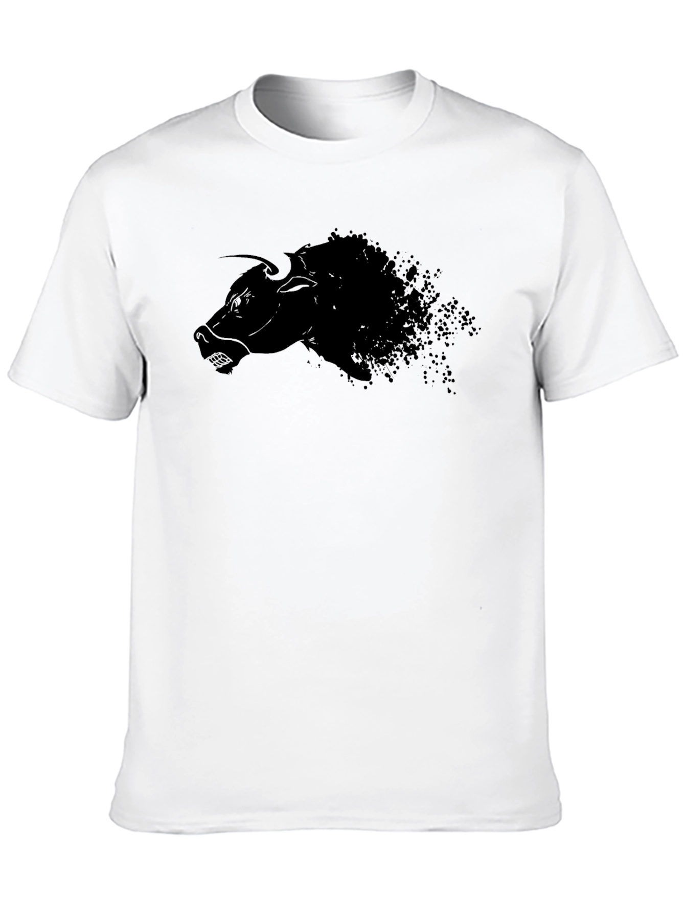 Black Bull Graphic Tee - Bold Style - 10