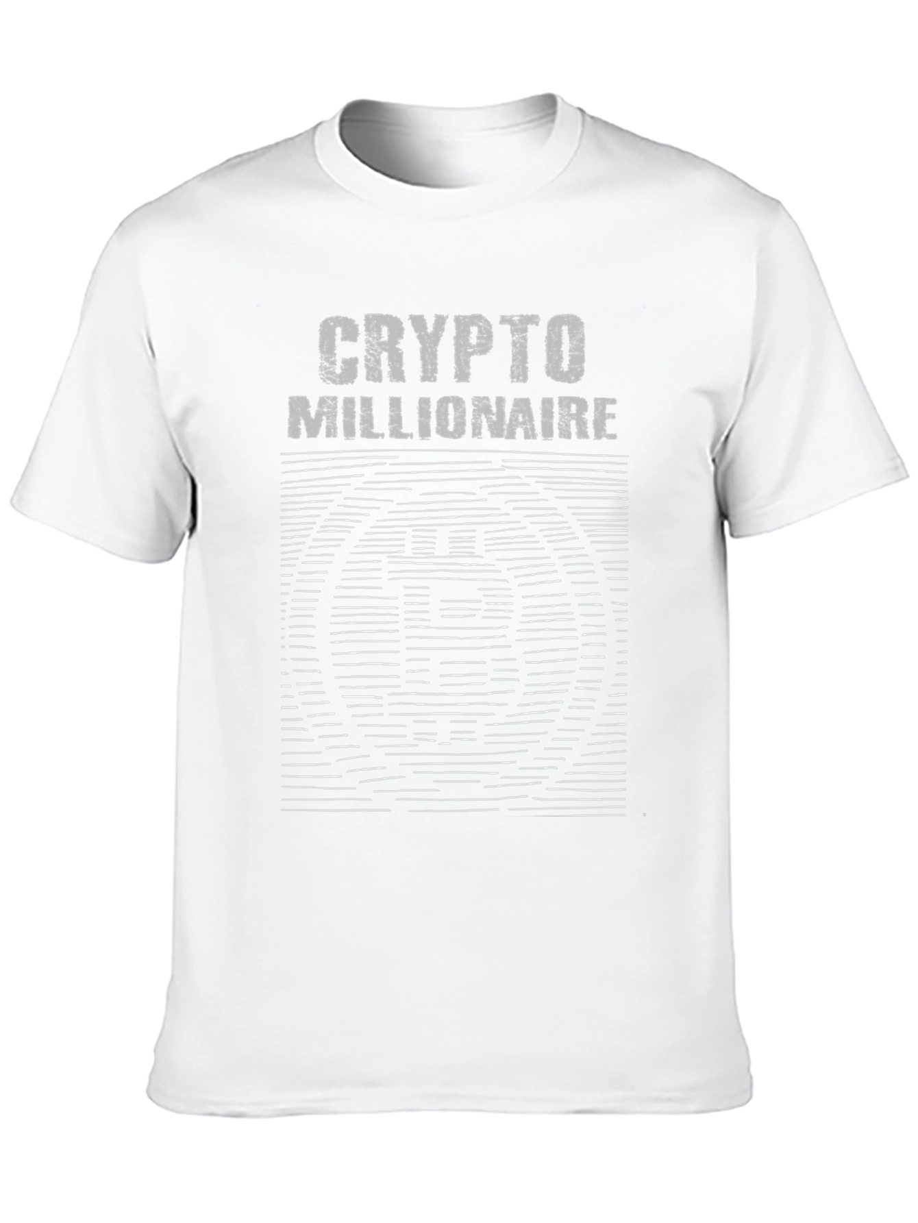 Black Crypto Millionaire T-Shirt Bitcoin Design view 10