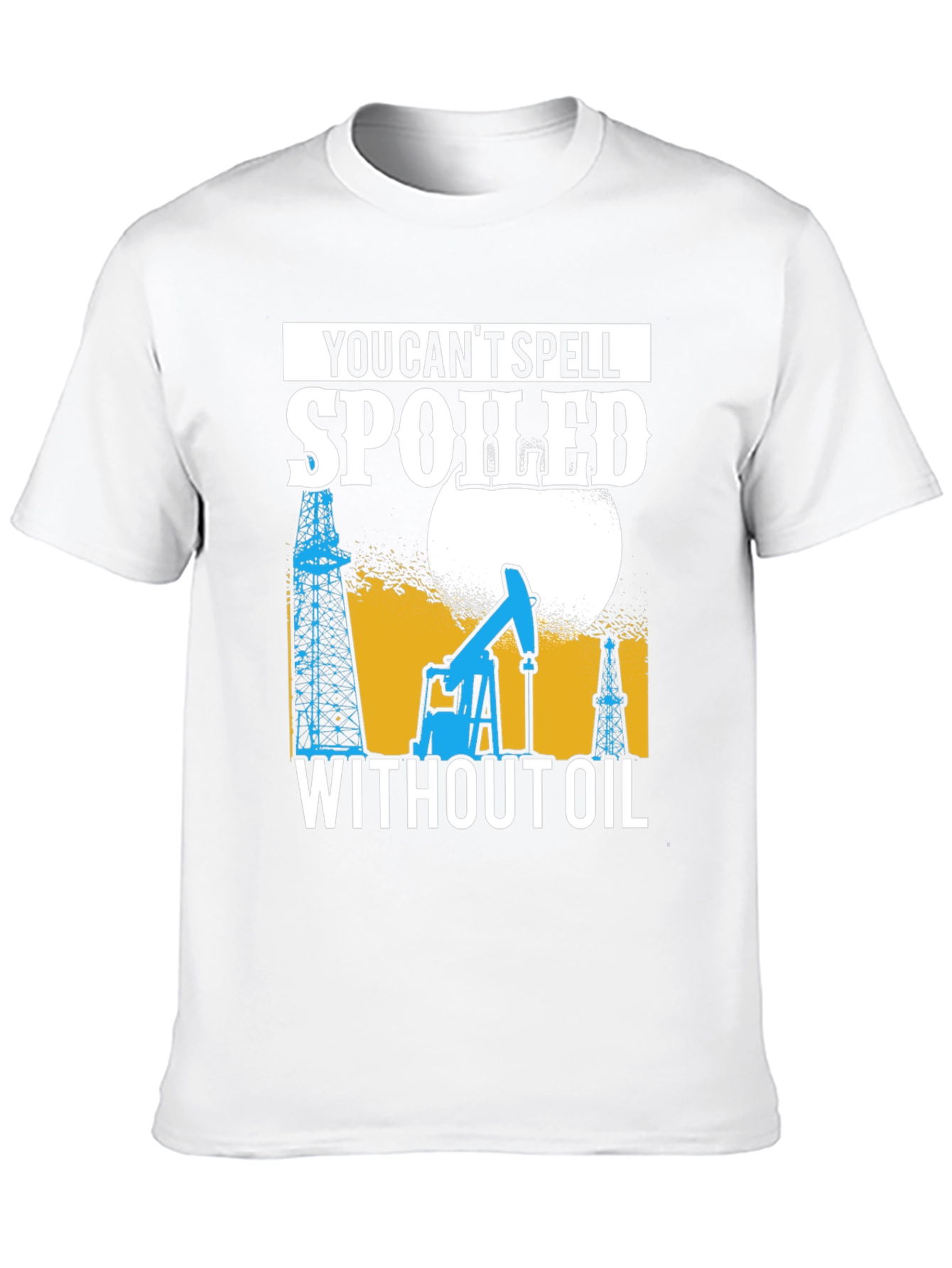 Black Spoiled Without Oil T-Shirt view 10
