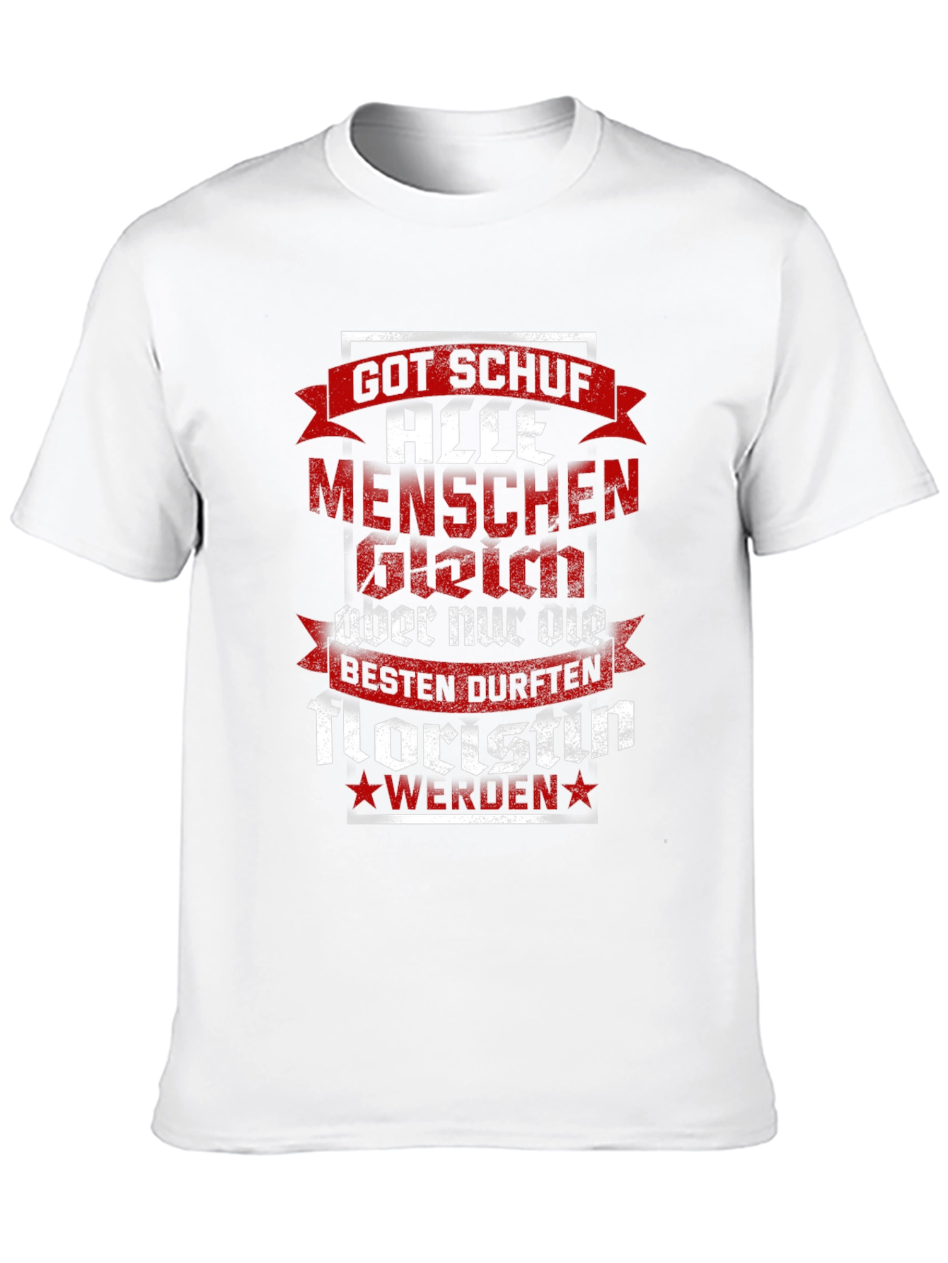 Black Floristin T-Shirt - God Made Florists view 10