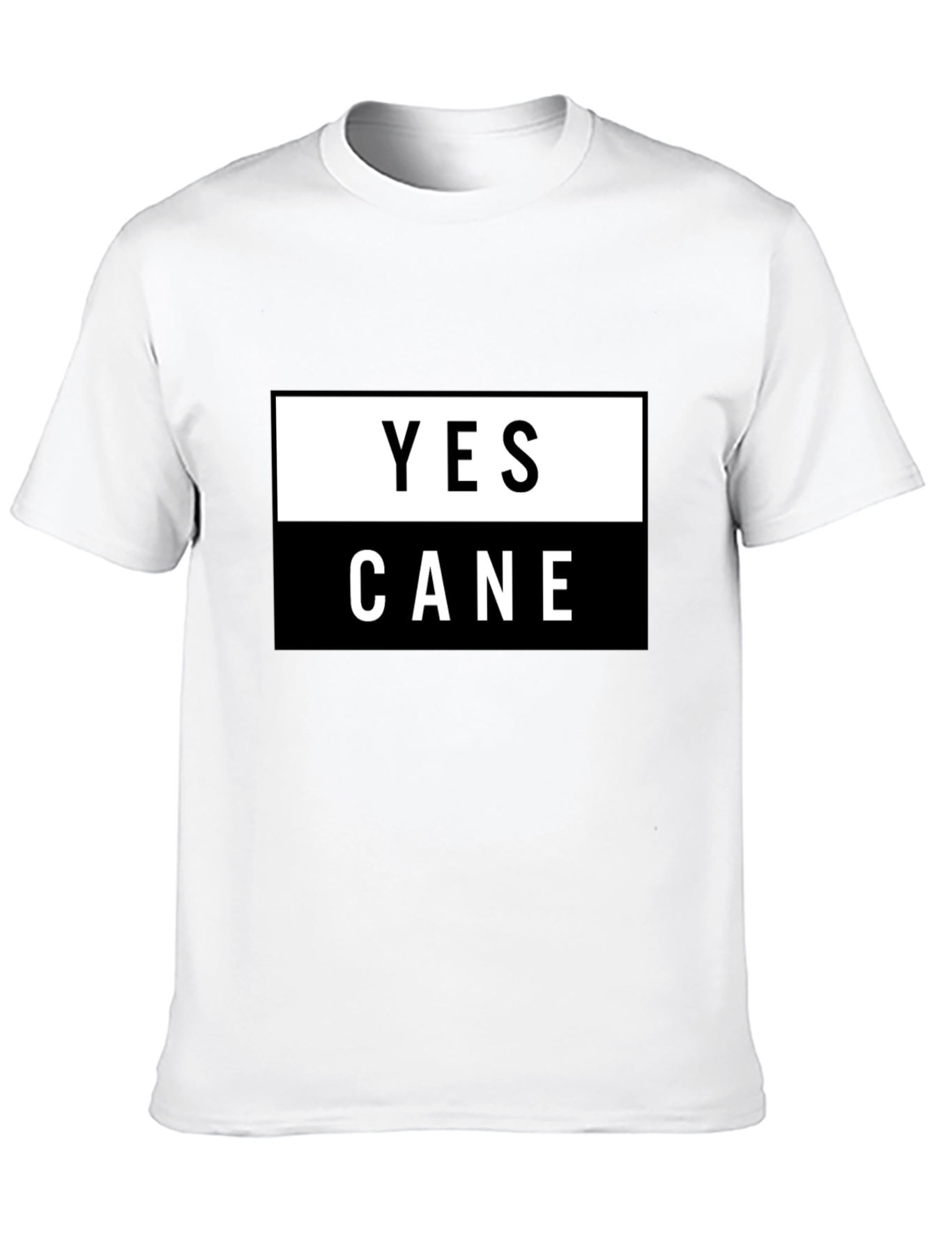 Black Yes Cane Graphic Tee - Stylish & Comfortable view 10