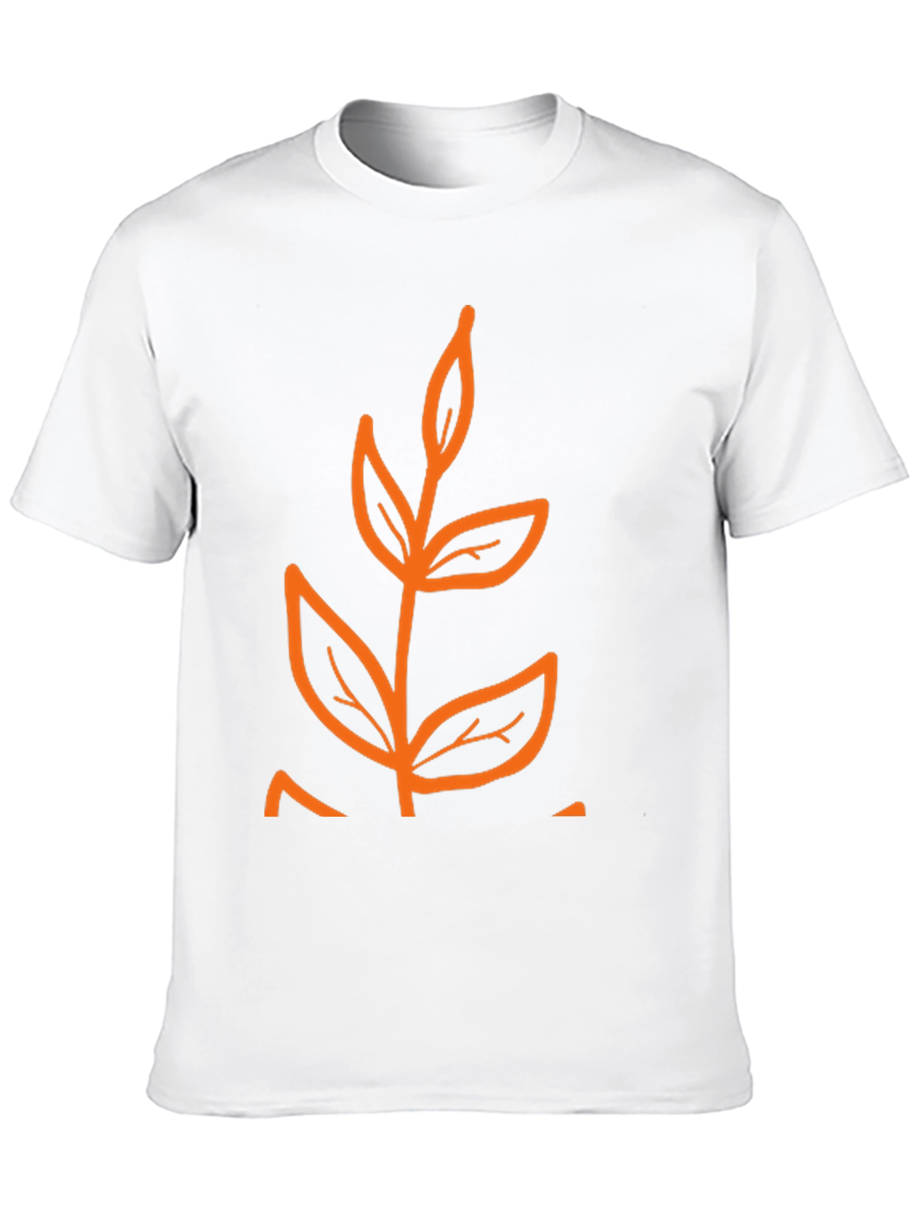 Black Nature Graphic Tee - Black Organic Cotton Shirt view 10