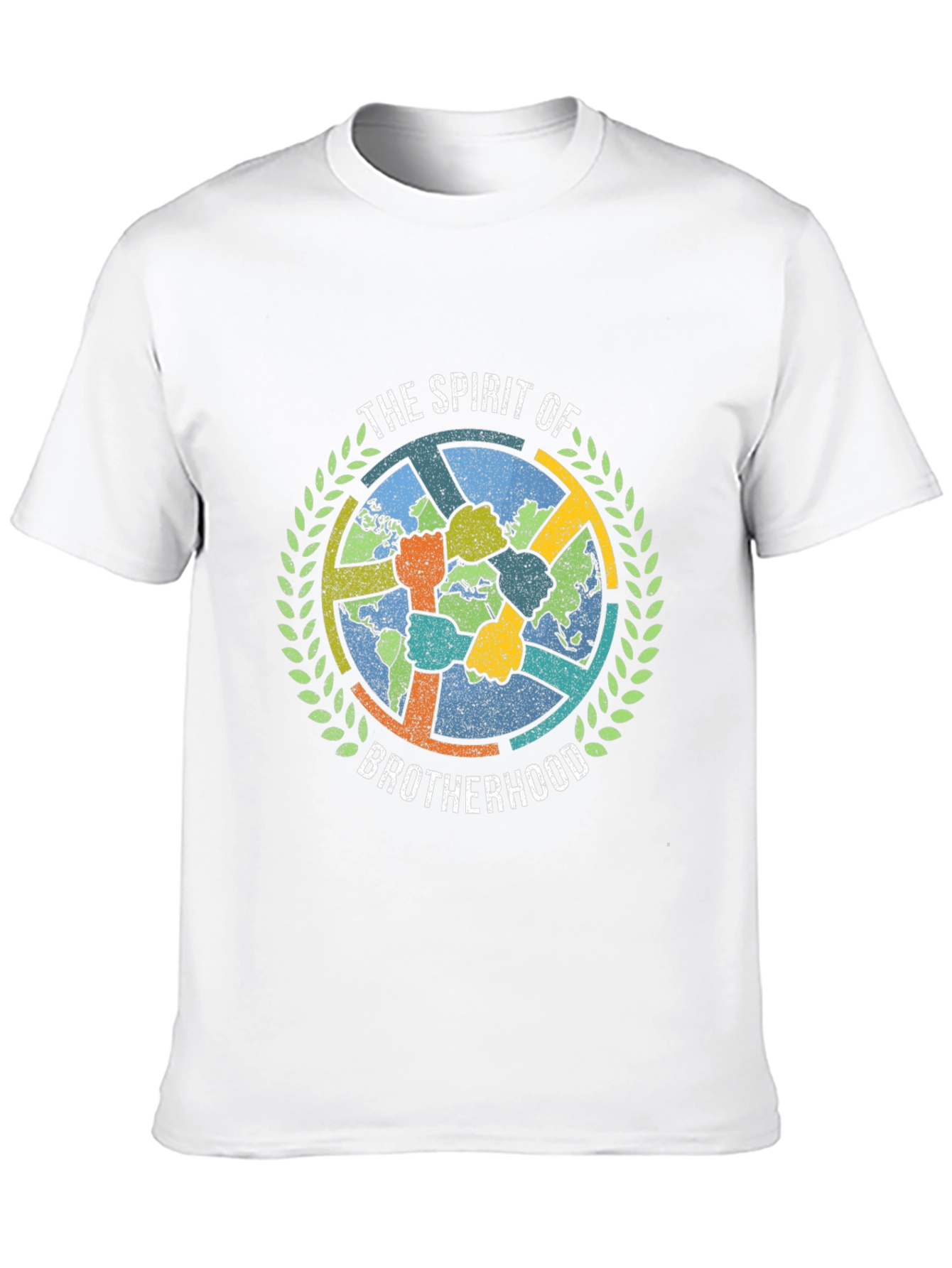 Black Spirit of Brotherhood Graphic Tee view 10