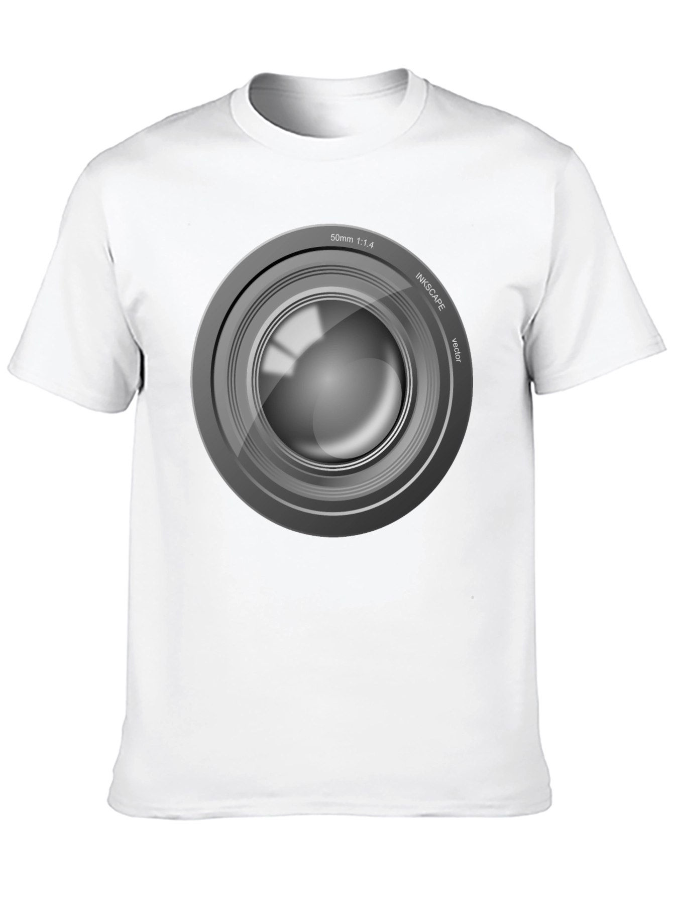 Camera Lens Graphic T-Shirt - Photographer Style - 10