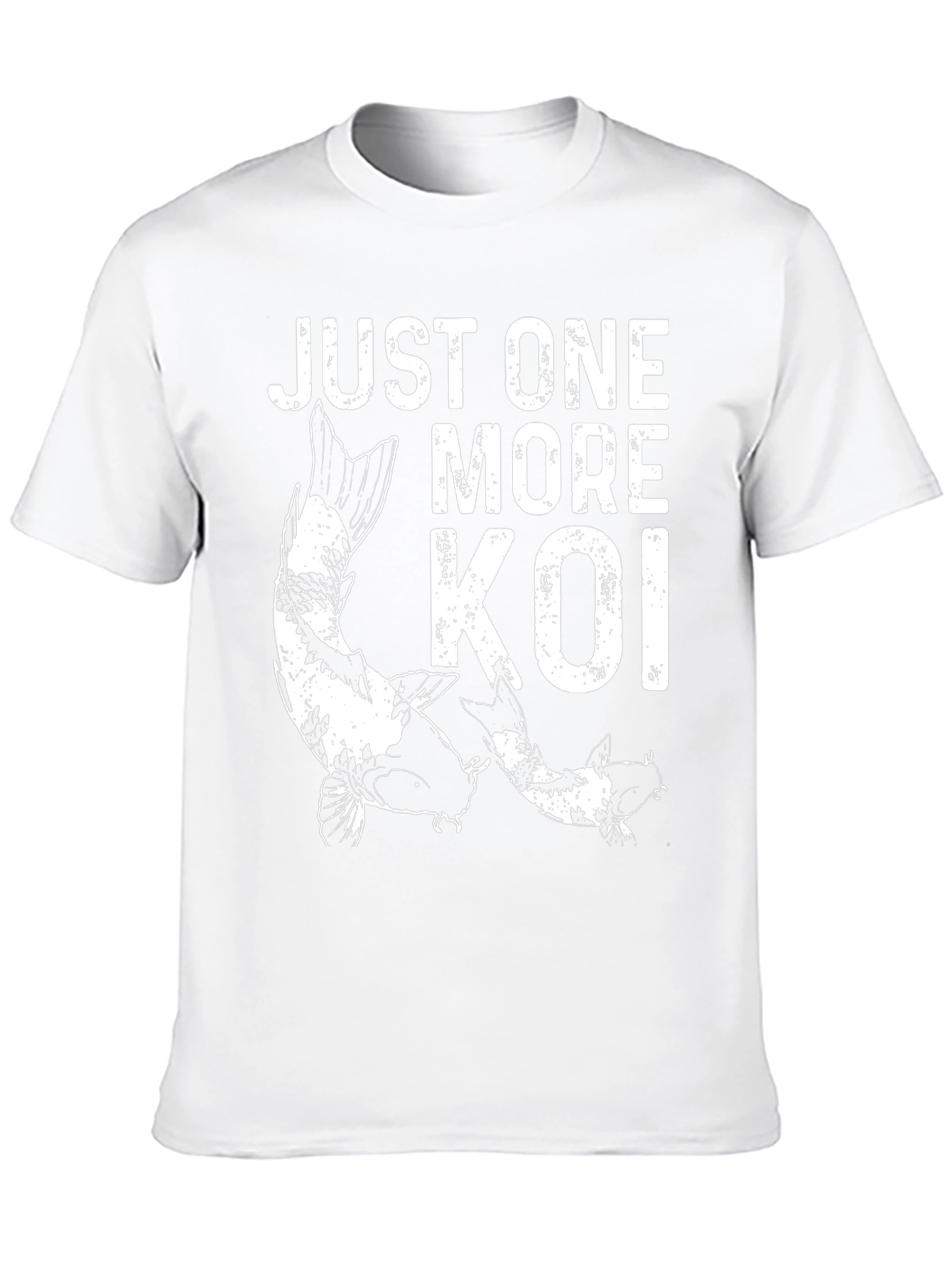 Black Just One More Koi Graphic Tee - Black view 10