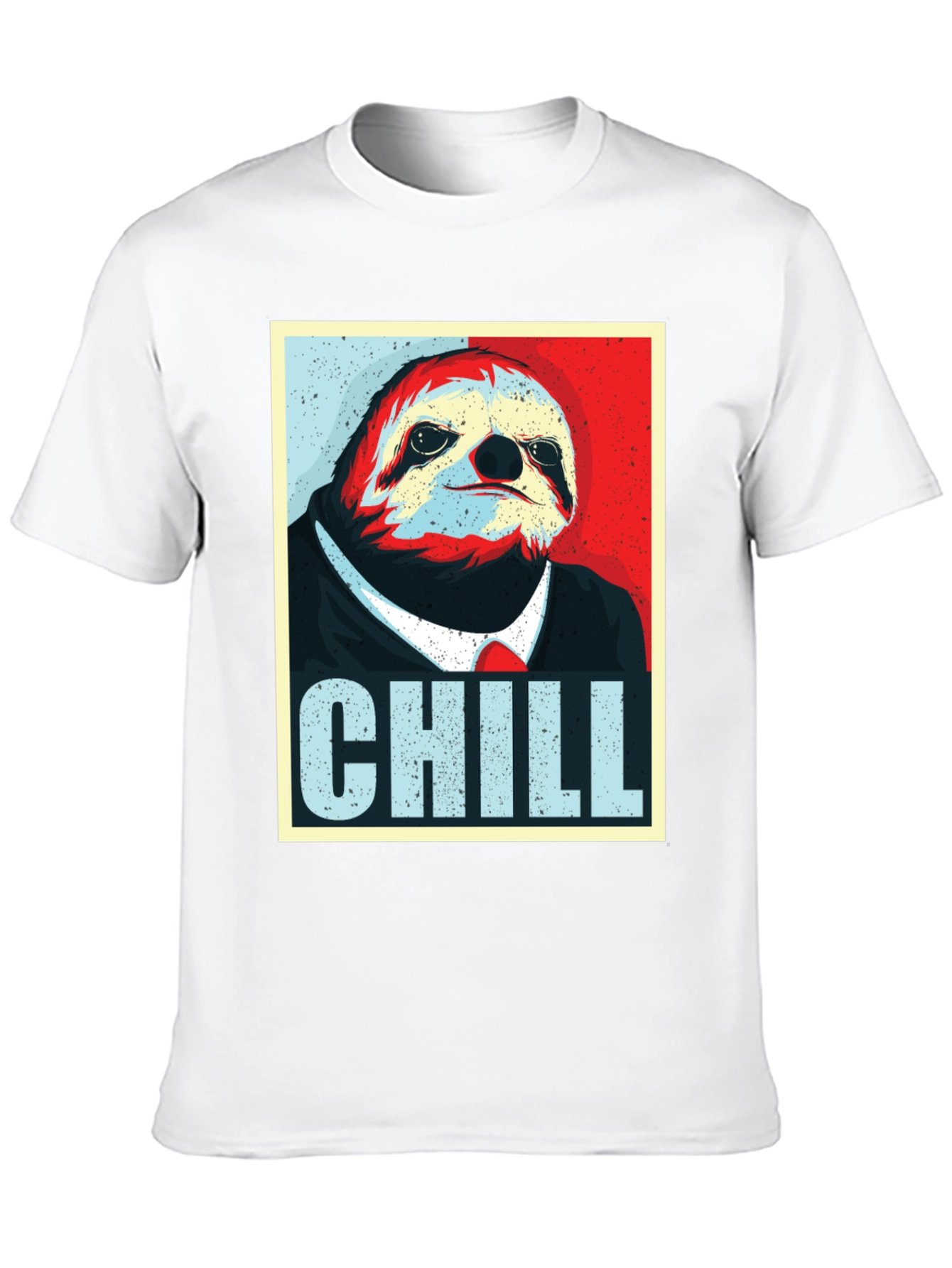 Black Chill Sloth Graphic Tee - Relaxed Fit view 10