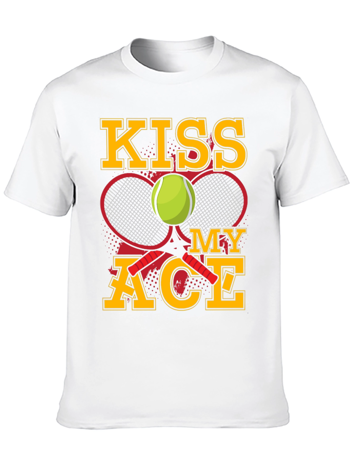 Kiss My Ace Tennis Graphic T-Shirt - 10