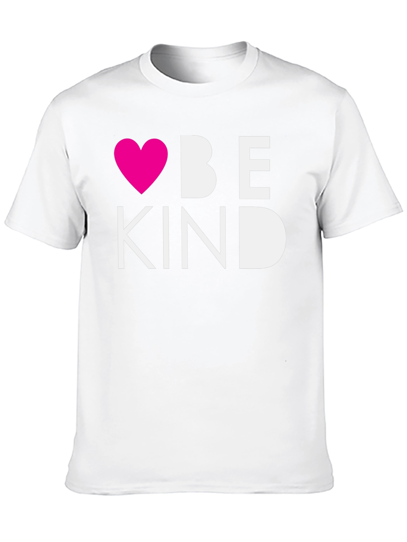 Black Be Kind Graphic Tee - Soft Black Cotton Kindness Shirt view 10