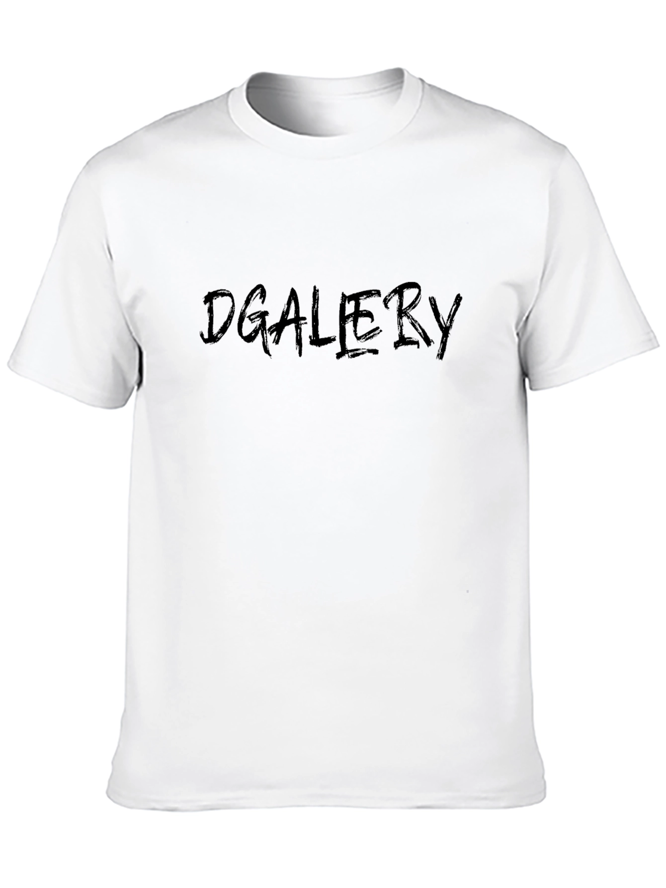 Black DGallery Black Graphic Tee view 10
