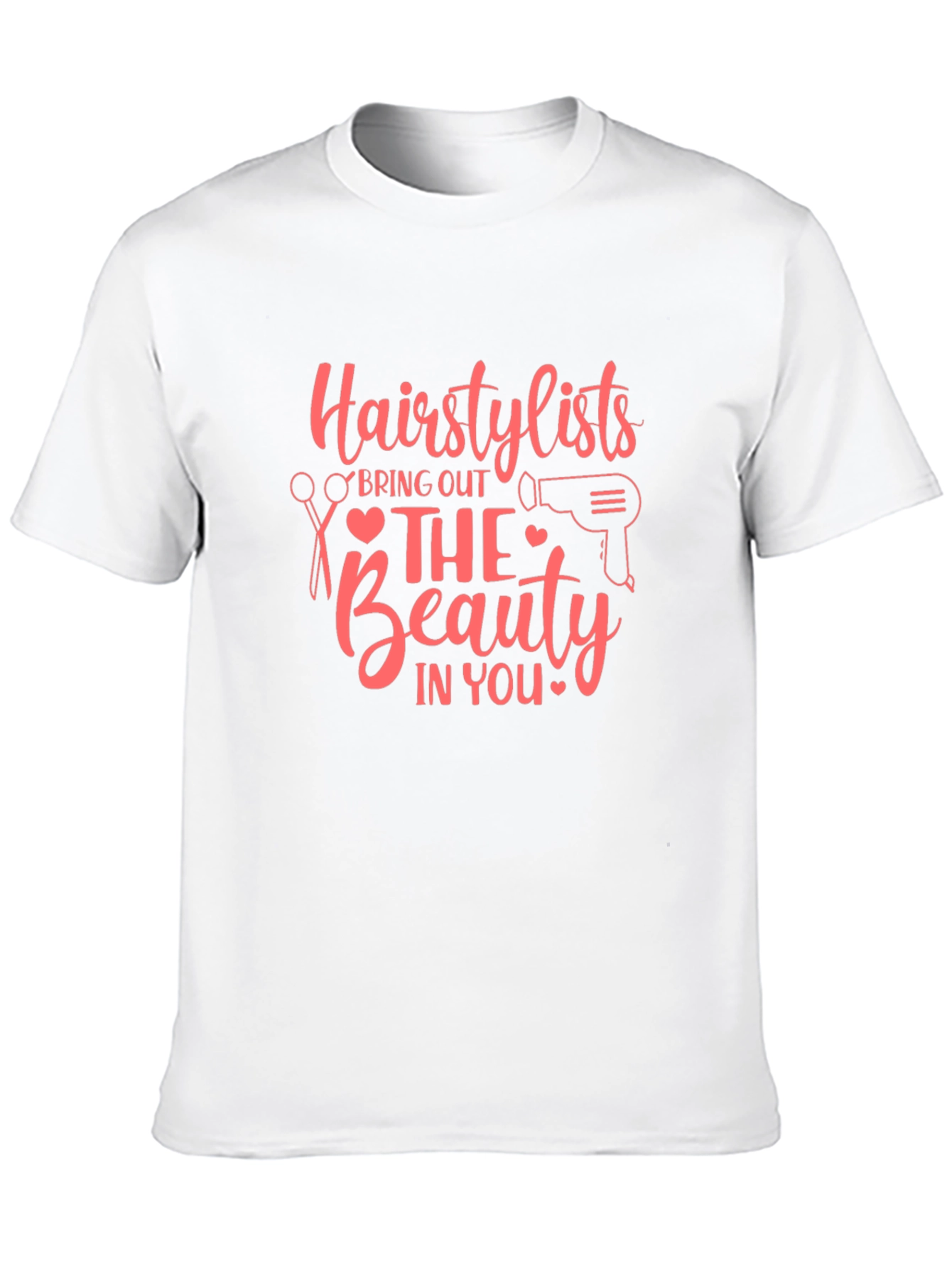 Black Hairstylist Beauty T-Shirt - Black view 10
