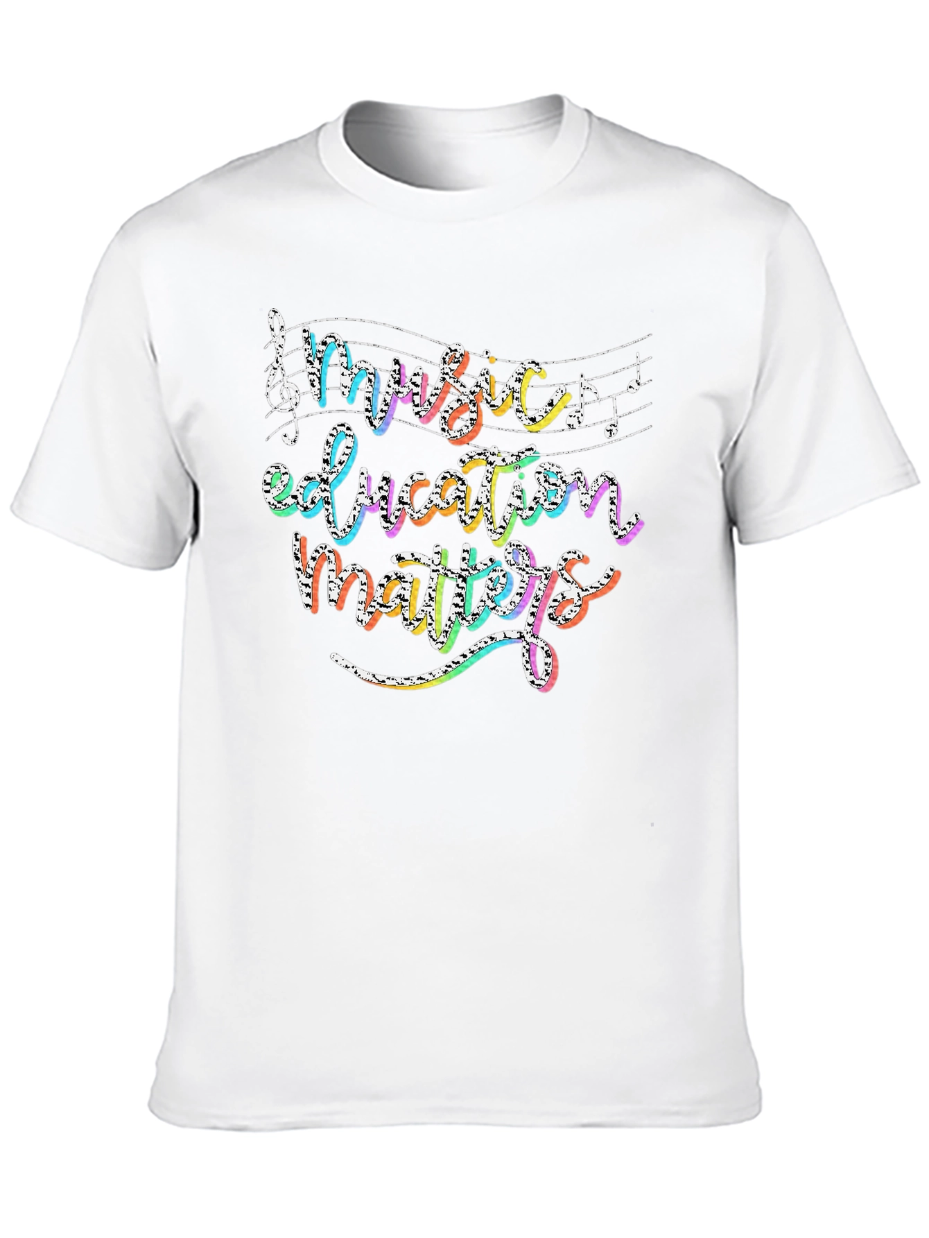 Black Music Education Matters Graphic Tee view 10