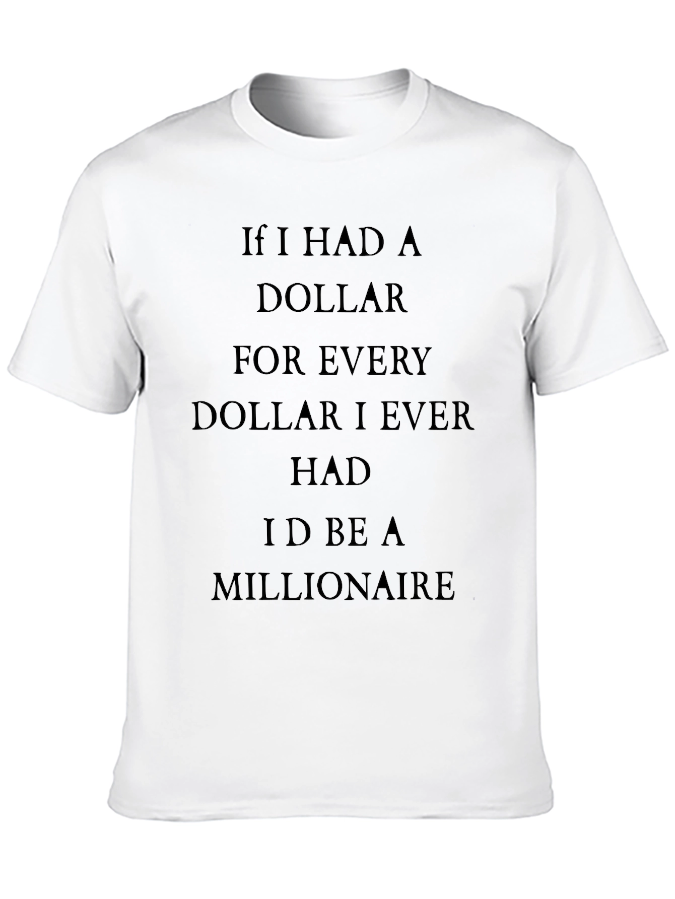 Black Dollar Millionaire Graphic Tee - Black Casual Shirt view 10