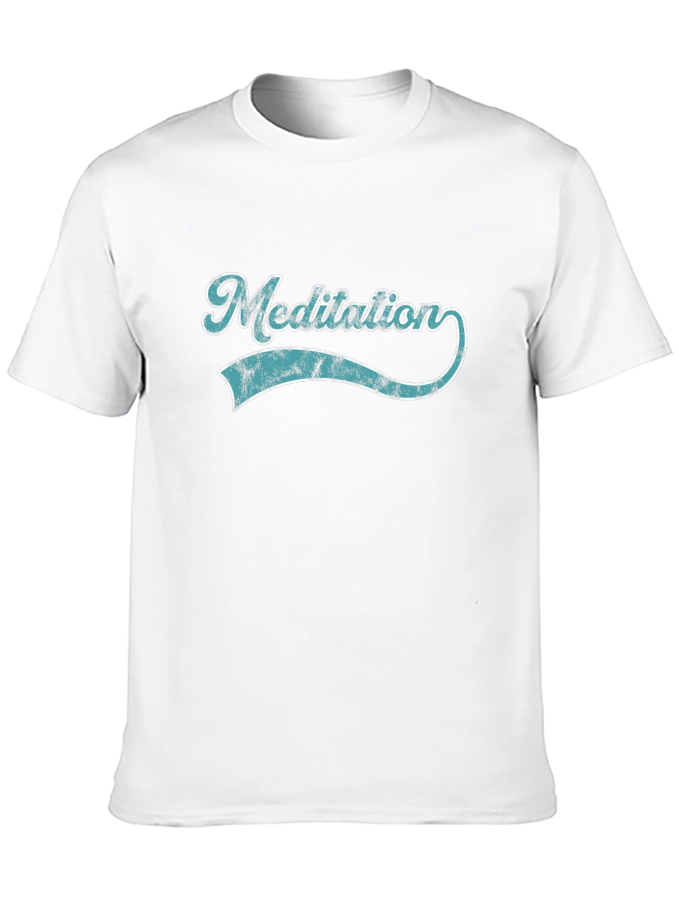 Black Meditation Graphic Tee - Casual Cool Style view 10