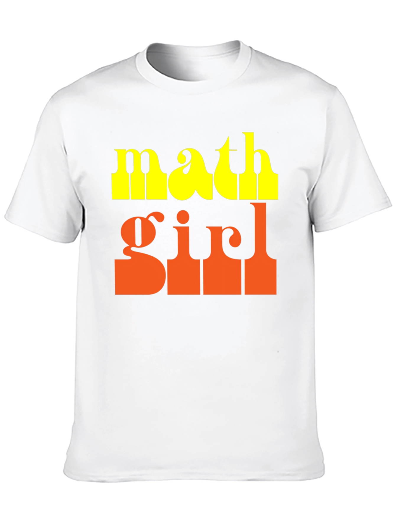 Black Math Girl Graphic T-Shirt view 10