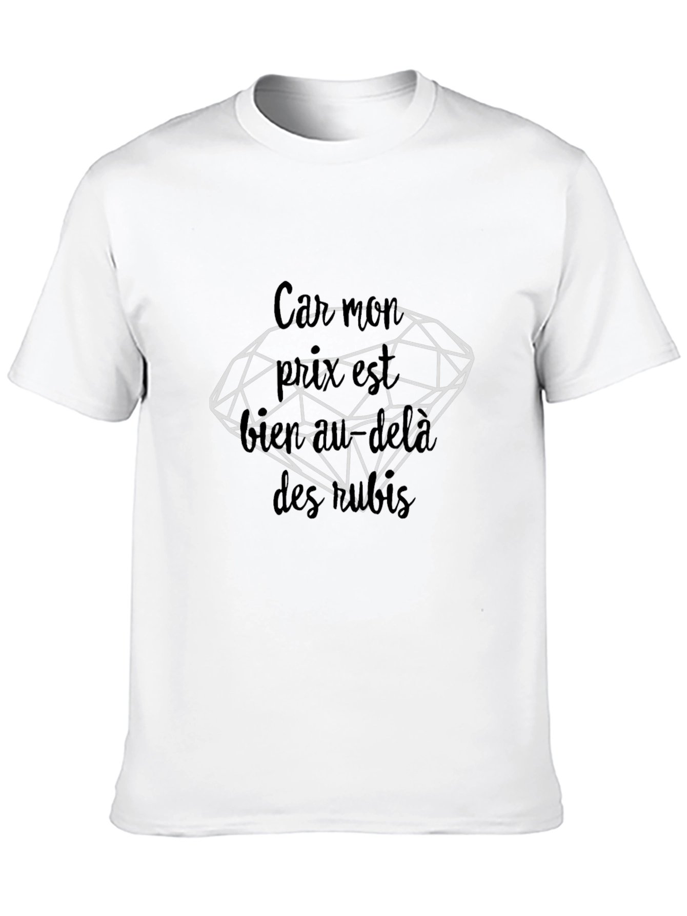 Black Diamond Graphic Black T-Shirt view 10