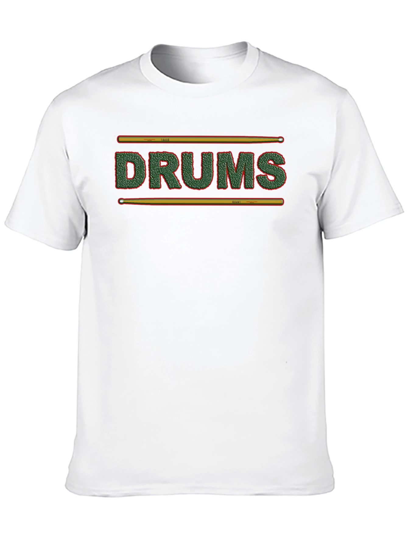 Black Drums T-Shirt - Music Lover Tee view 10