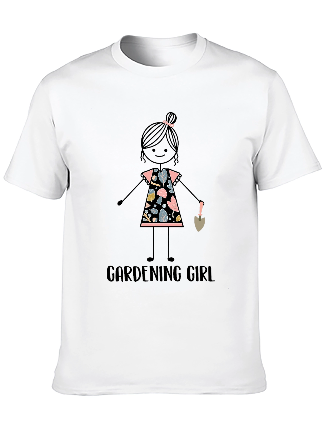 Black Gardening Girl Graphic Tee - Unisex view 10
