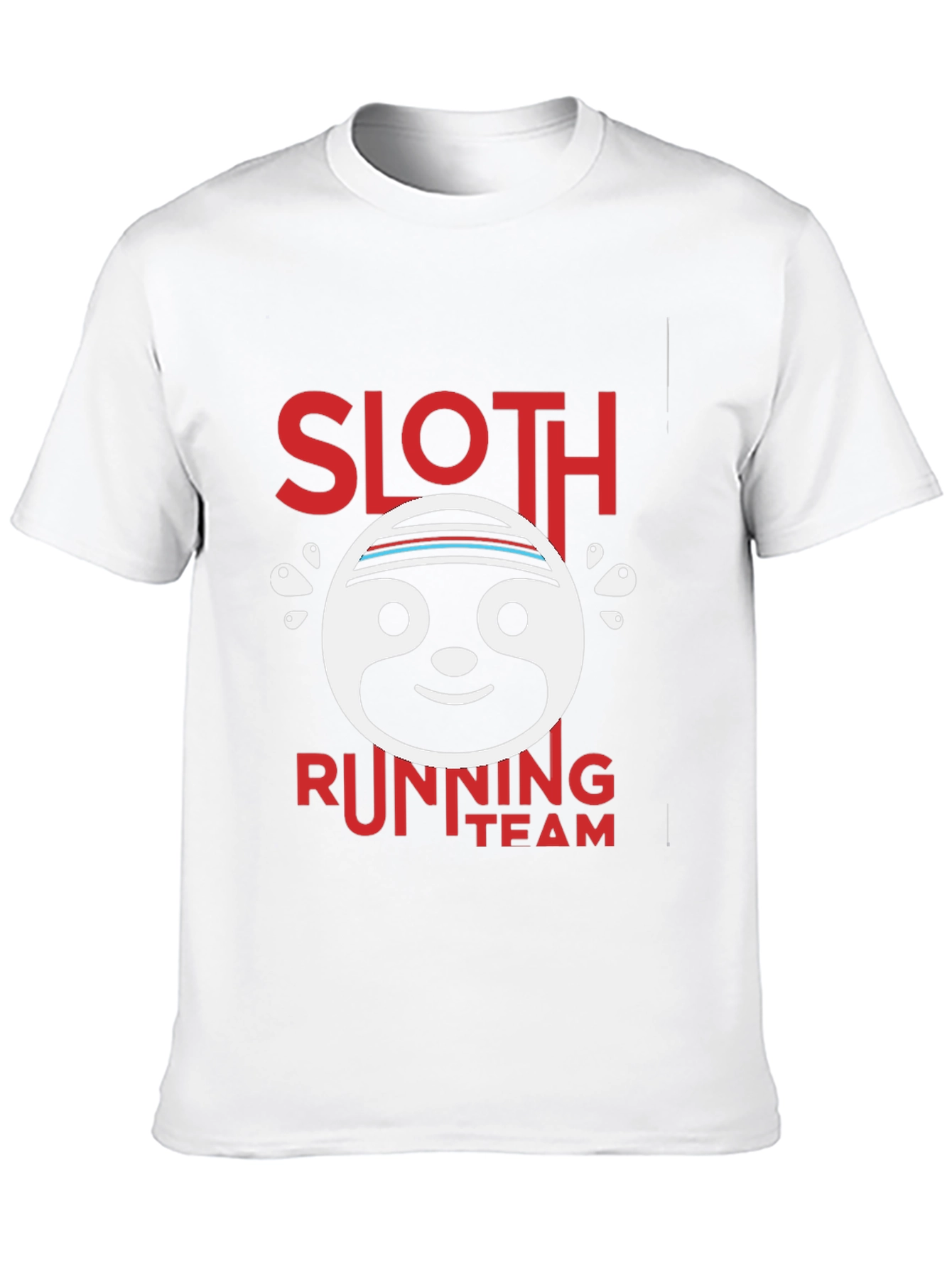 Black Sloth Running Team Graphic T-Shirt view 10