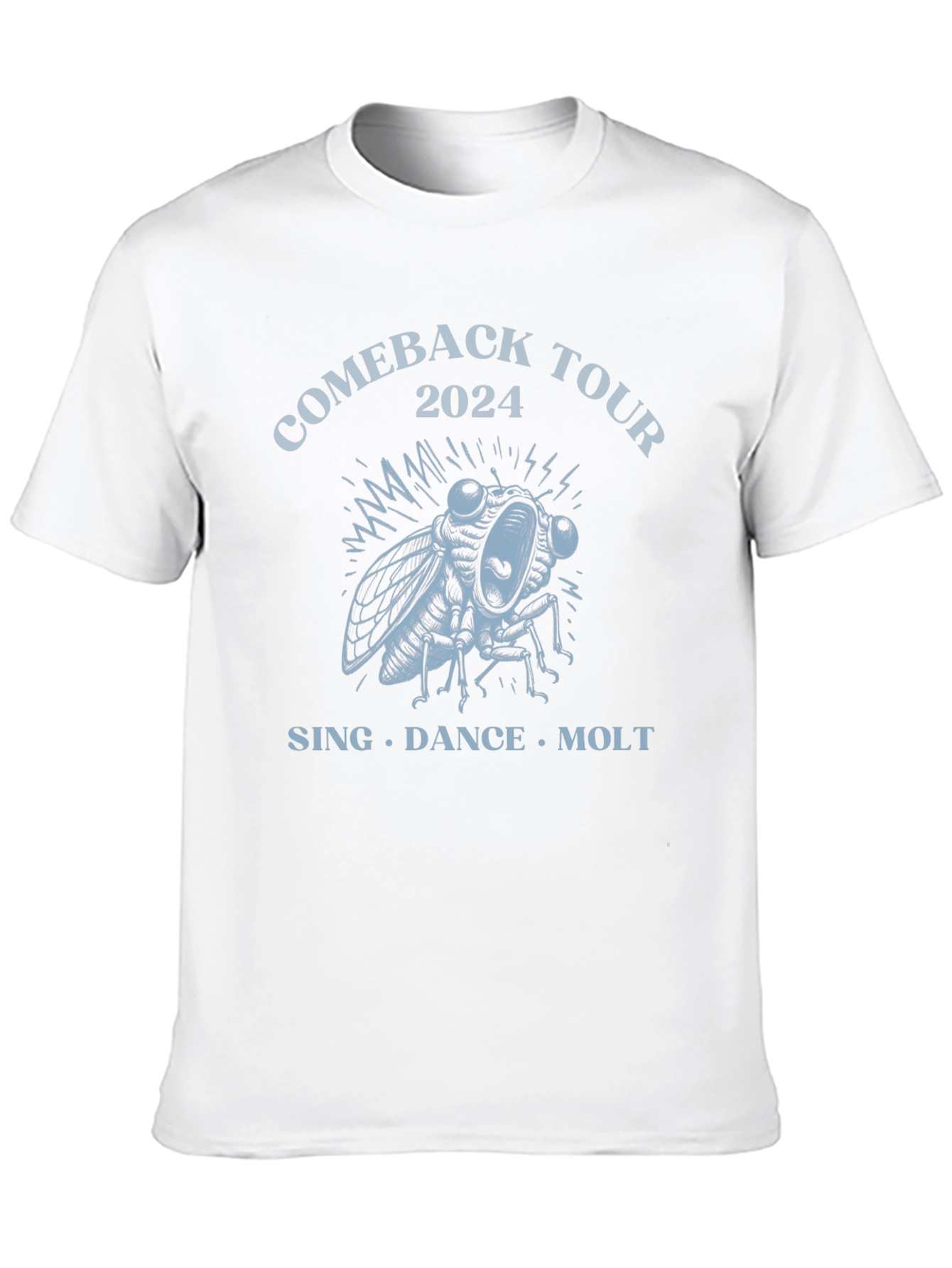 Black Comeback Tour 2024 Cicada Graphic Tee view 10