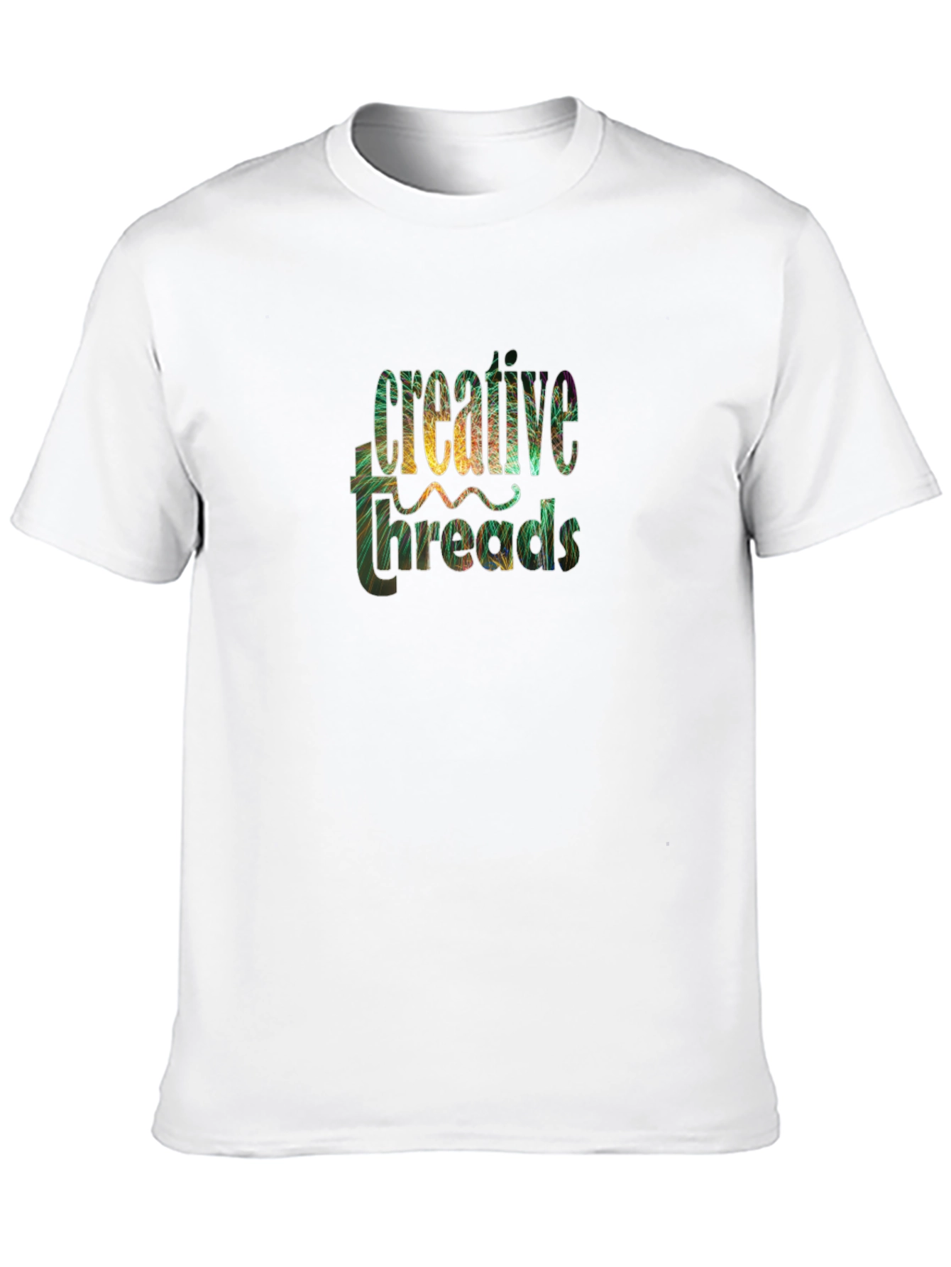 Black Creative Threads Black T-Shirt view 10