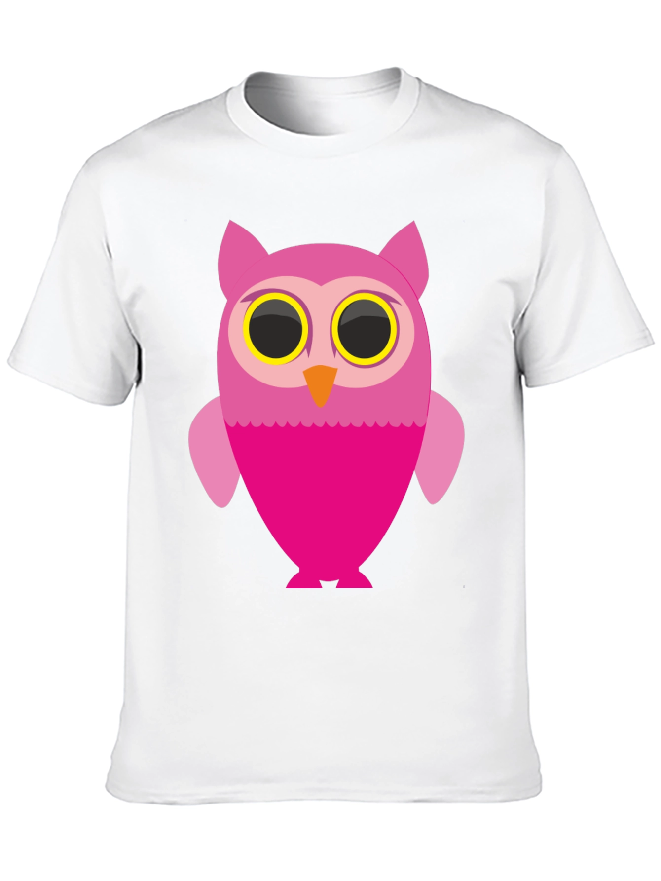 Black Owl Graphic Black T-Shirt view 10