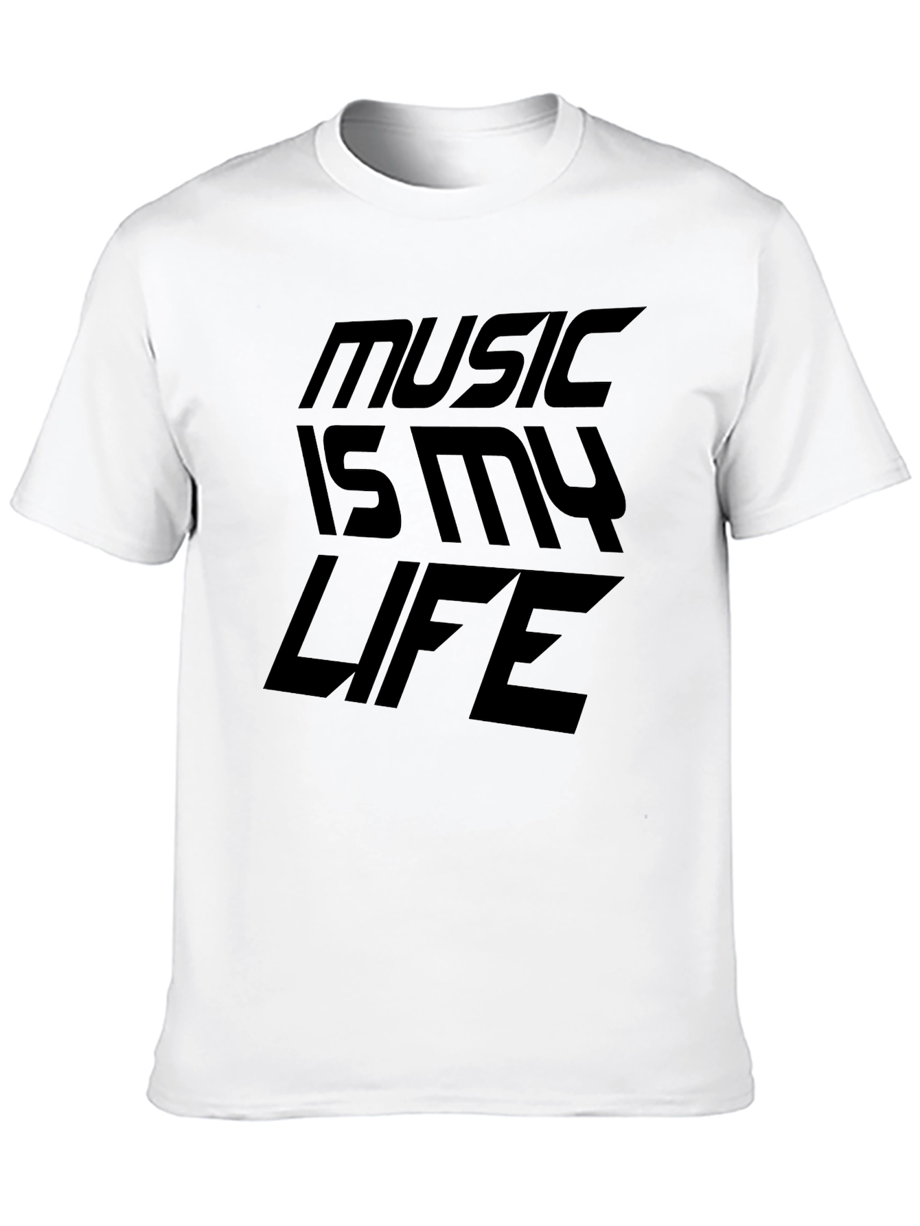 Black Music is My Life Graphic Tee - Black view 10