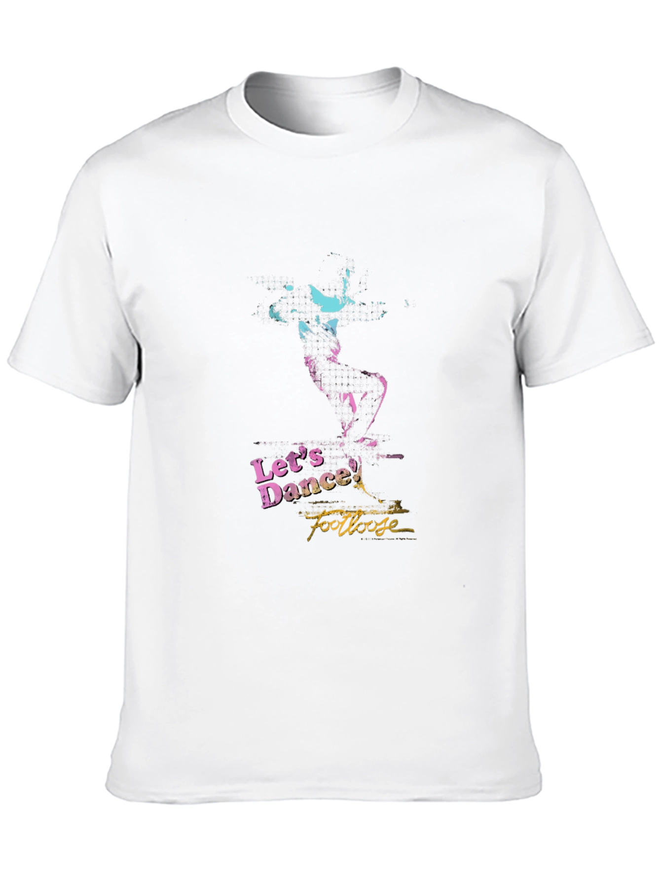 Black Let's Dance Footloose T-Shirt - Retro Style view 10