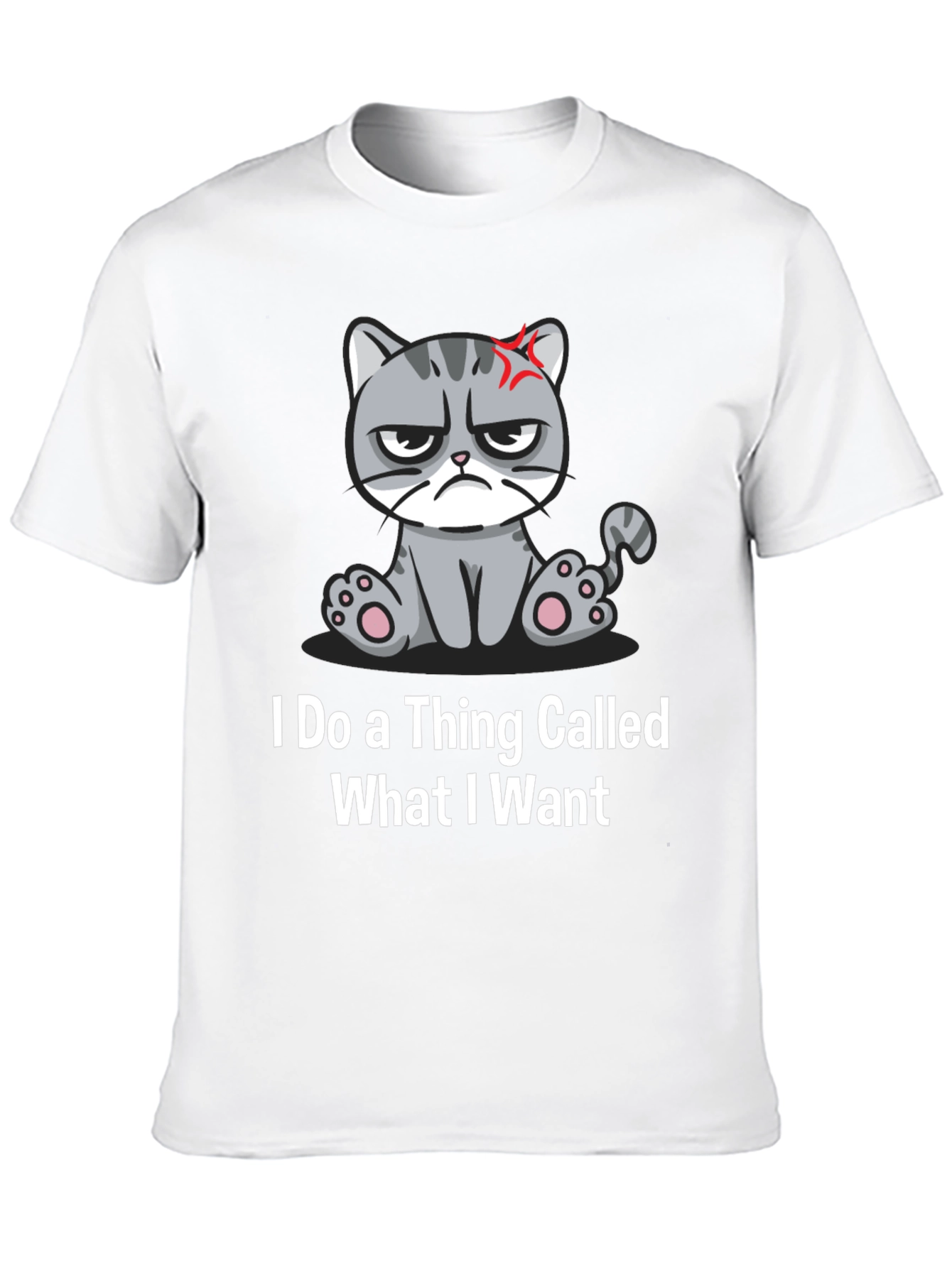Black Grumpy Cat T-Shirt - I Do What I Want view 10