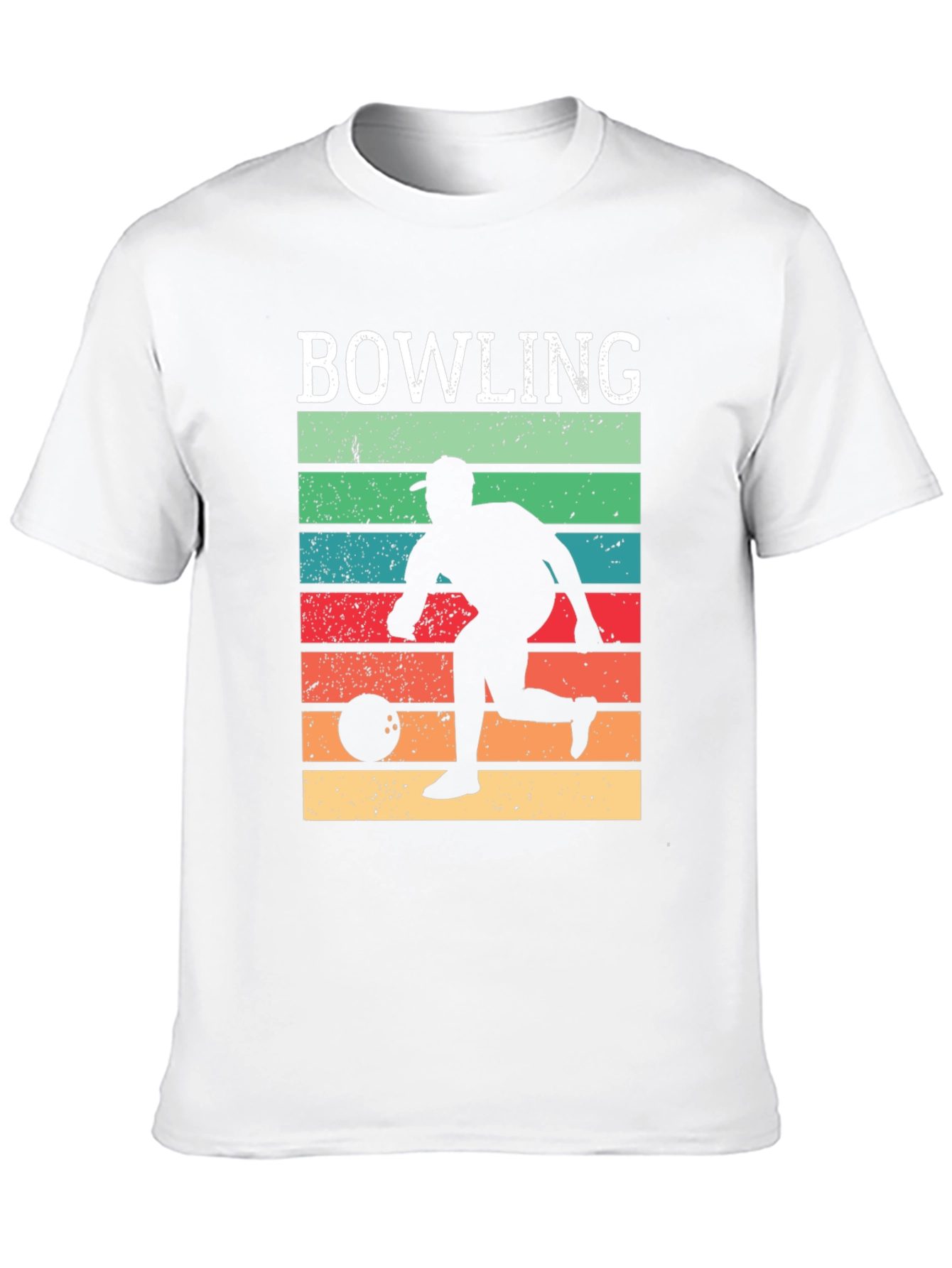 Black Retro Bowling T-Shirt view 10