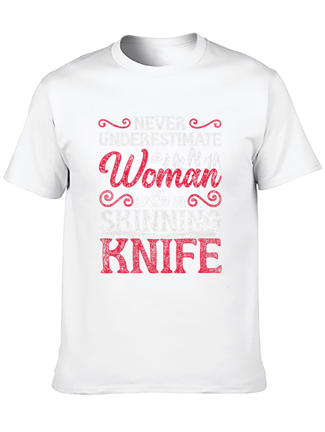Black Woman with Skinning Knife T-Shirt view 10
