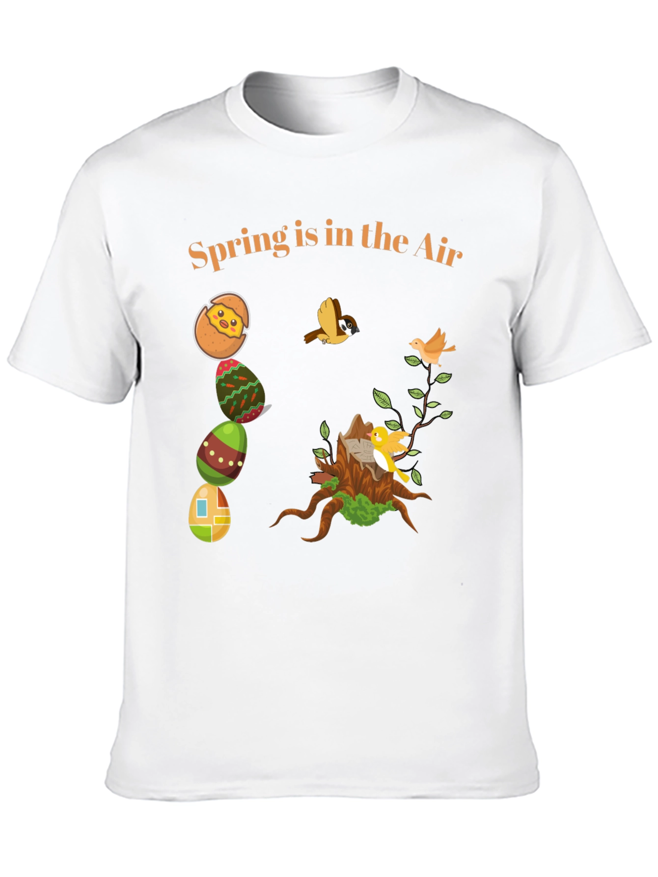 Black Spring is in the Air Graphic T-Shirt view 10