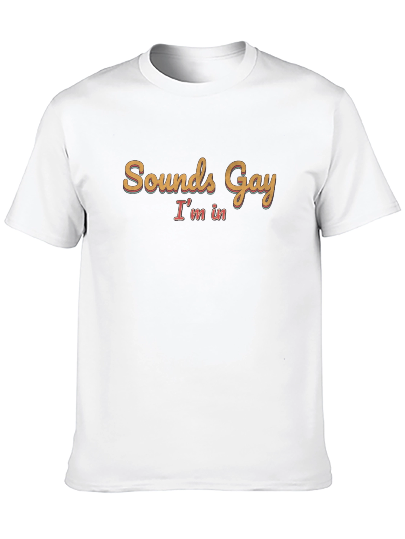 Black Sounds Gay I'm In Black T-Shirt view 10