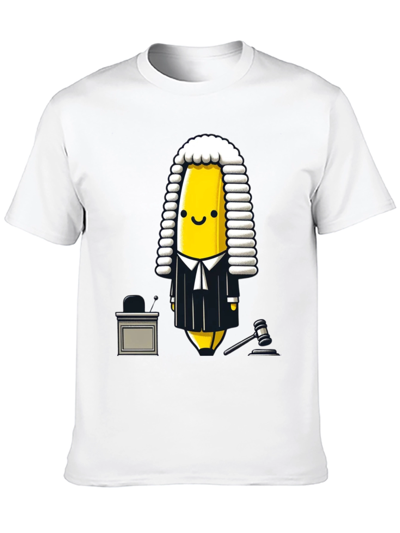 Banana Judge T-Shirt - Funny Lawyer Tee - 10