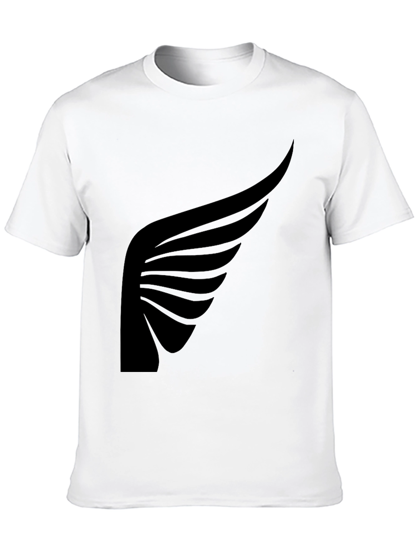 Black Black Wing Graphic Tee - Stylish Men's T-Shirt view 10
