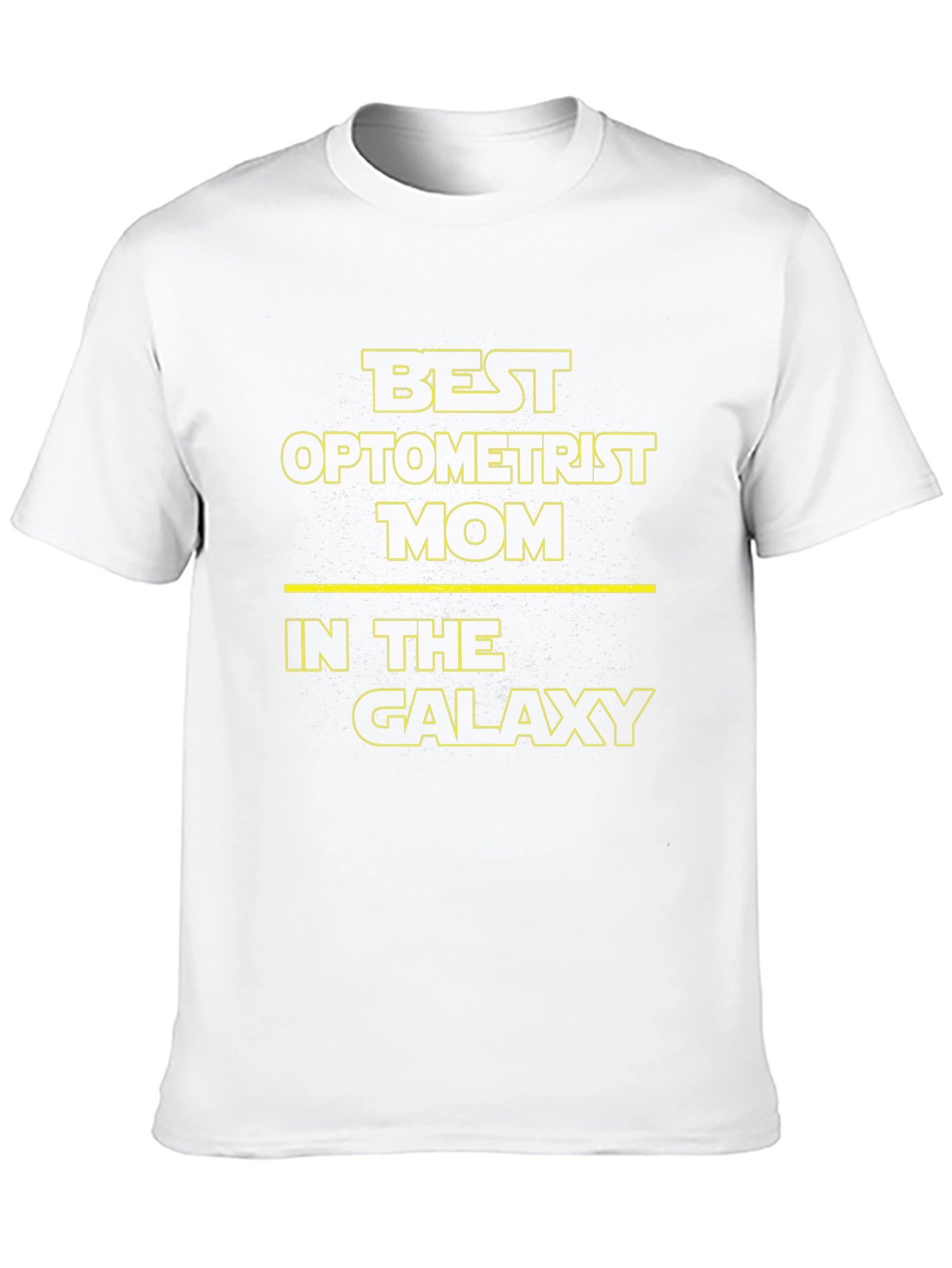Black Best Optometrist Mom Galaxy Graphic Tee view 10