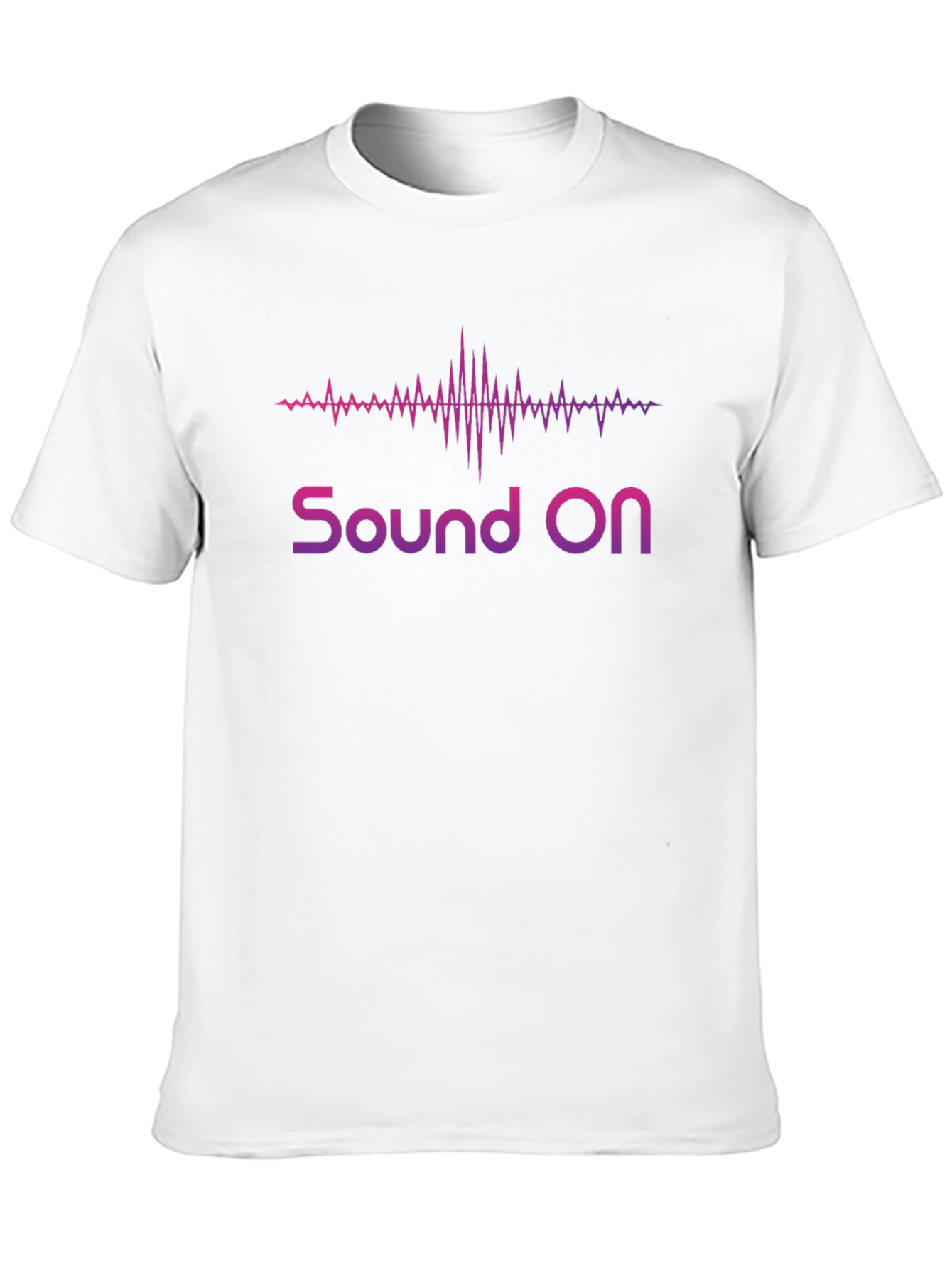 Black Sound On Graphic Tee - Music Lover T-Shirt view 10