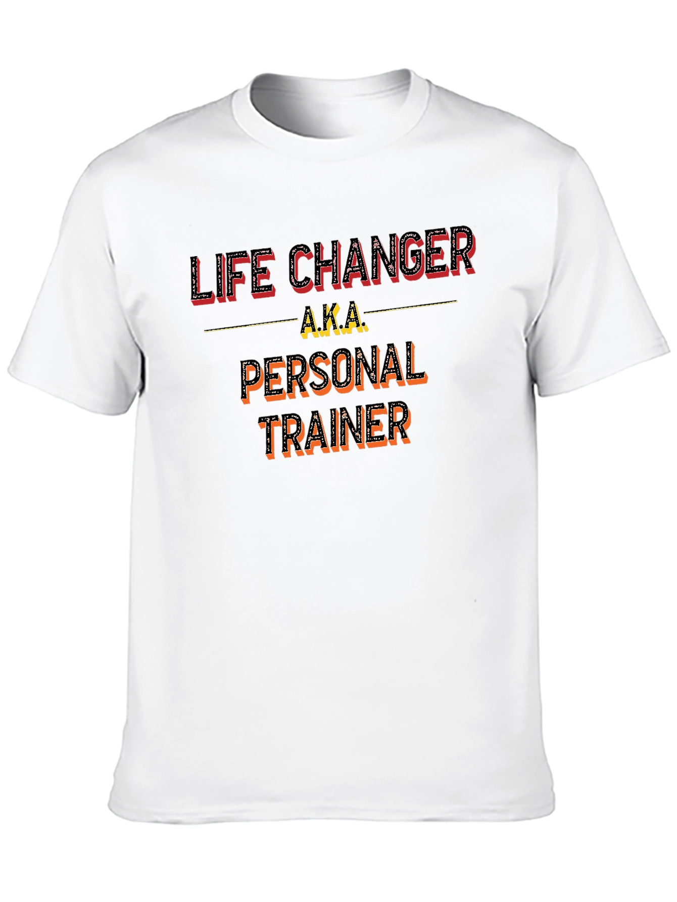 Black Life Changer Personal Trainer T-Shirt view 10