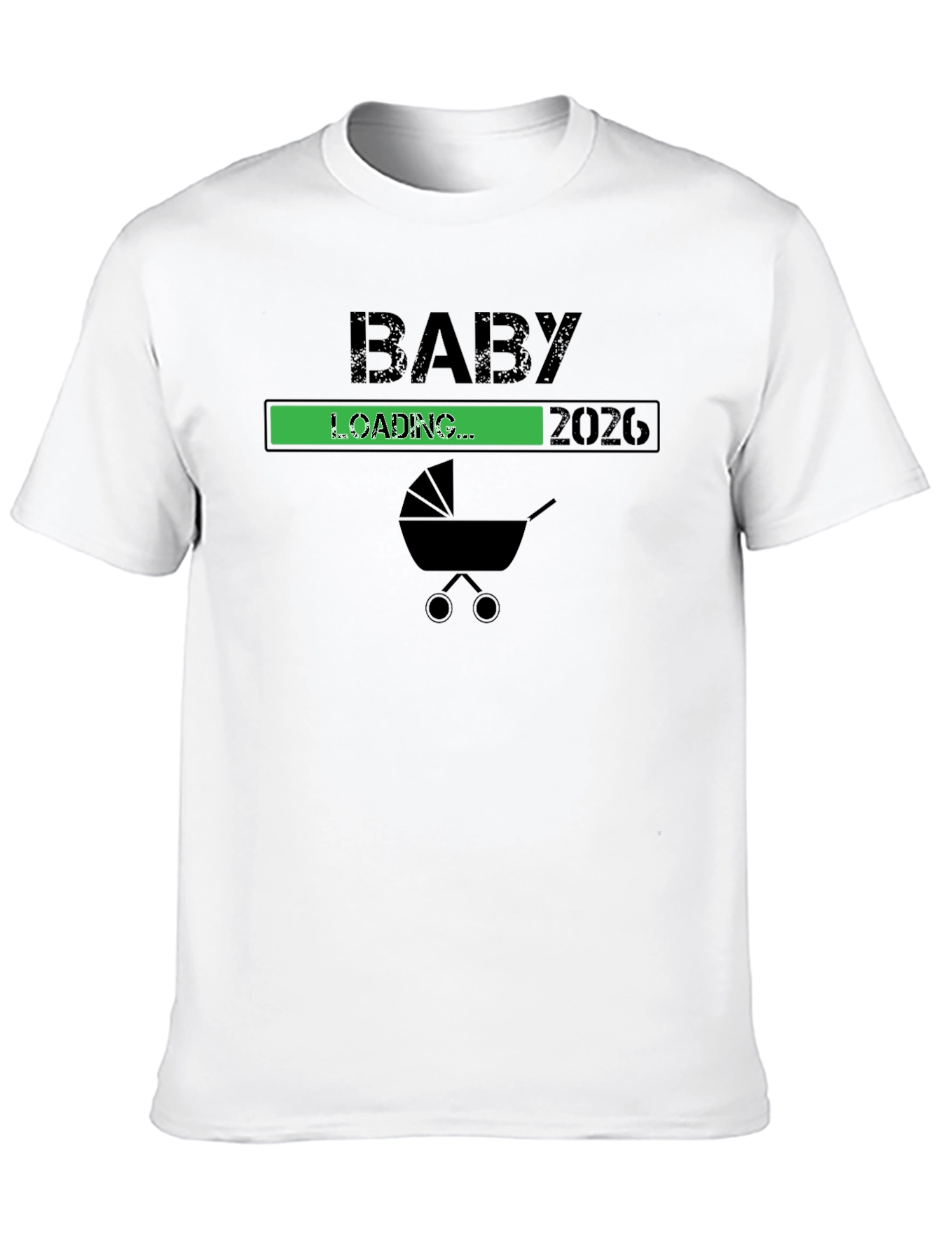 Black Baby Loading 2026 T-Shirt - Expecting Parents Gift view 10