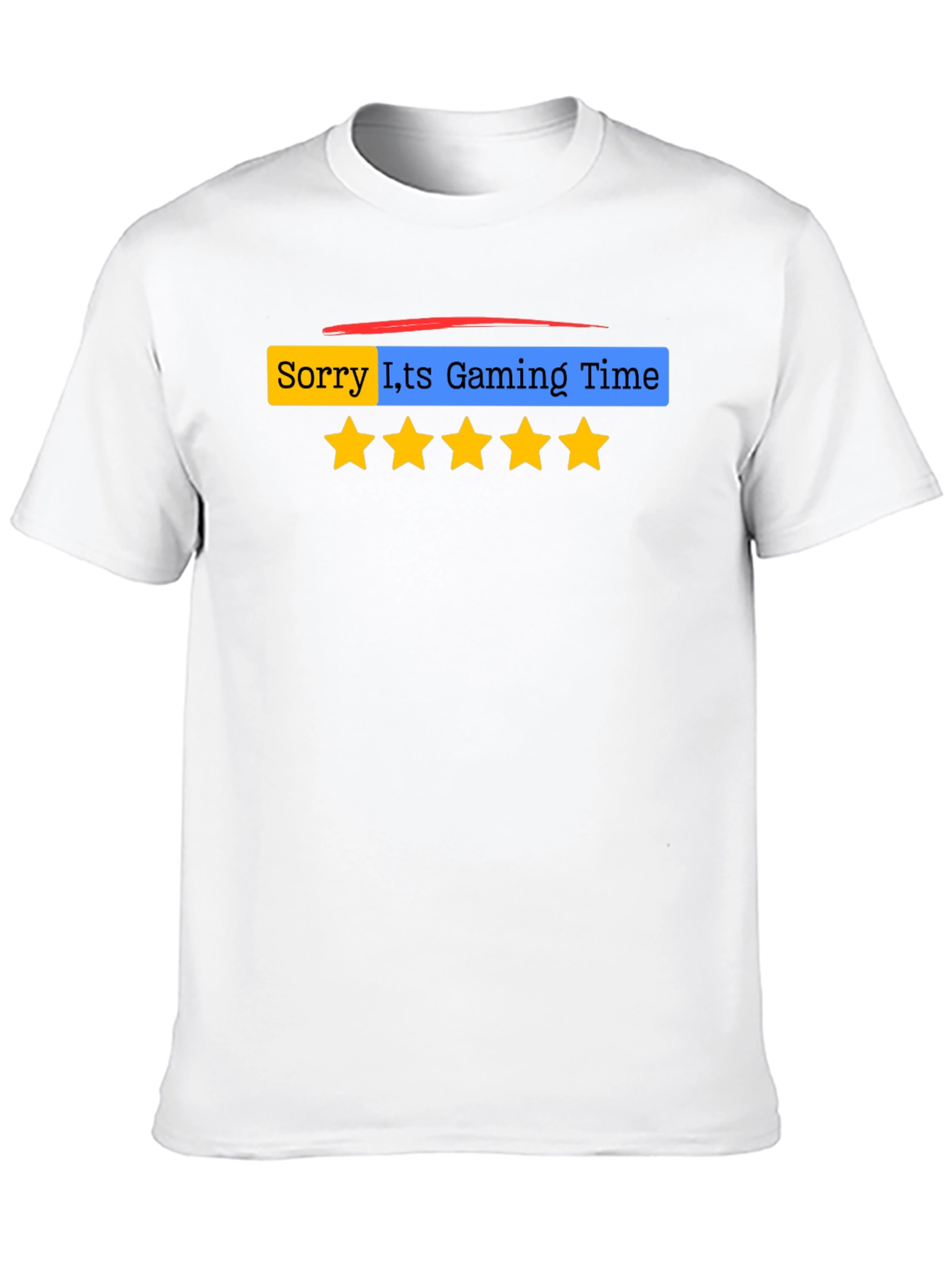Black Gaming Time T-Shirt - Funny Gamer Tee view 10