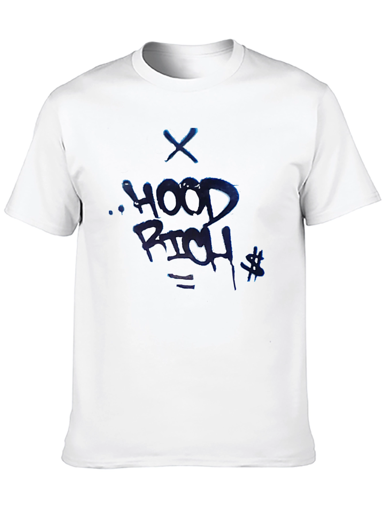 Black Hood Rich Graphic Print Tee view 10