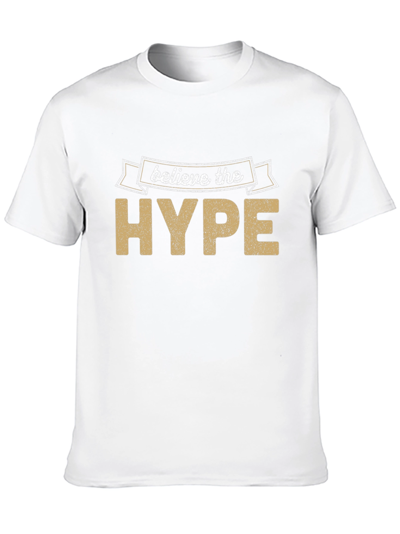 Black Believe the Hype Black Graphic Tee view 10