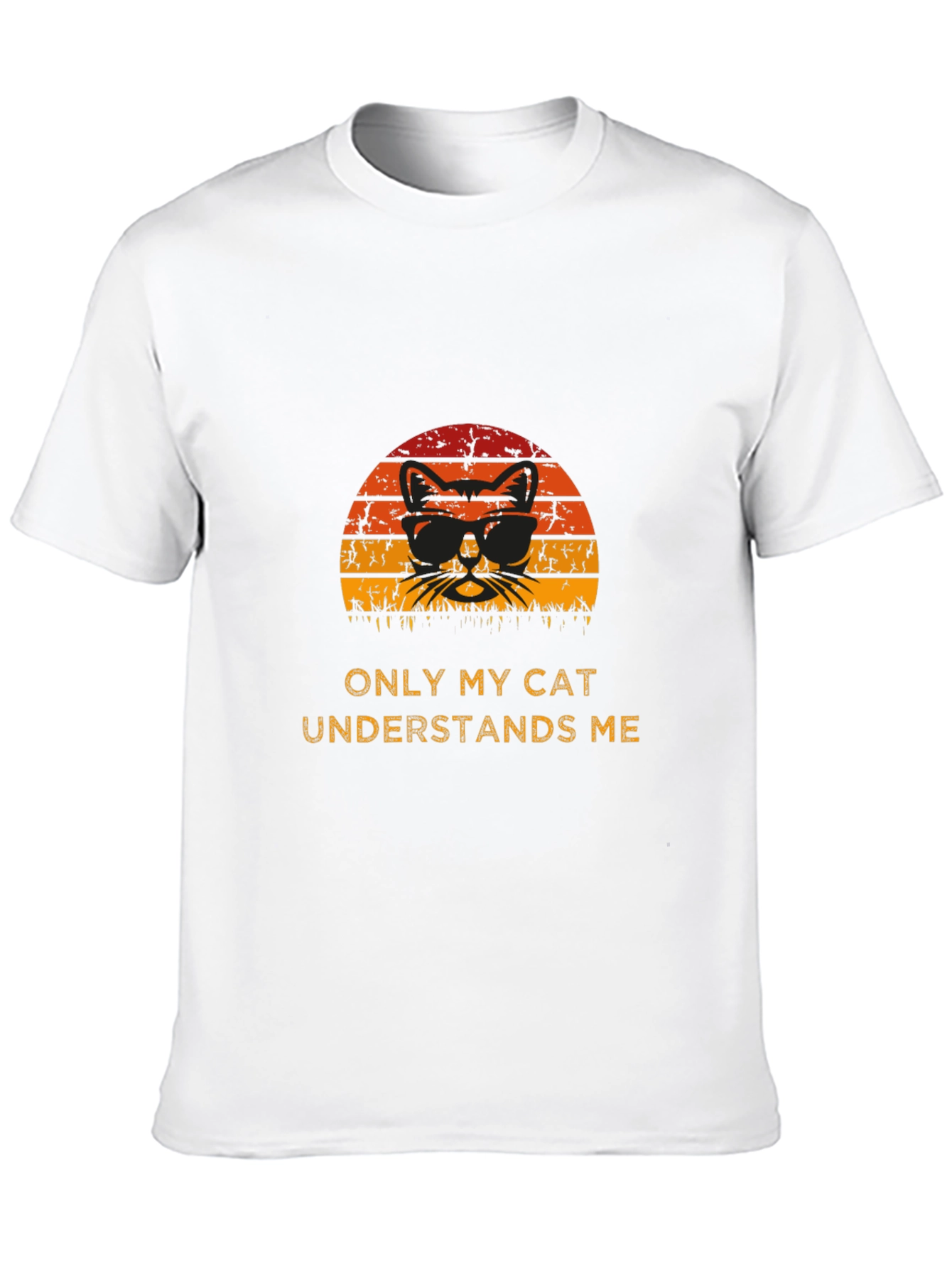 Black Cool Cat Graphic T-Shirt view 10