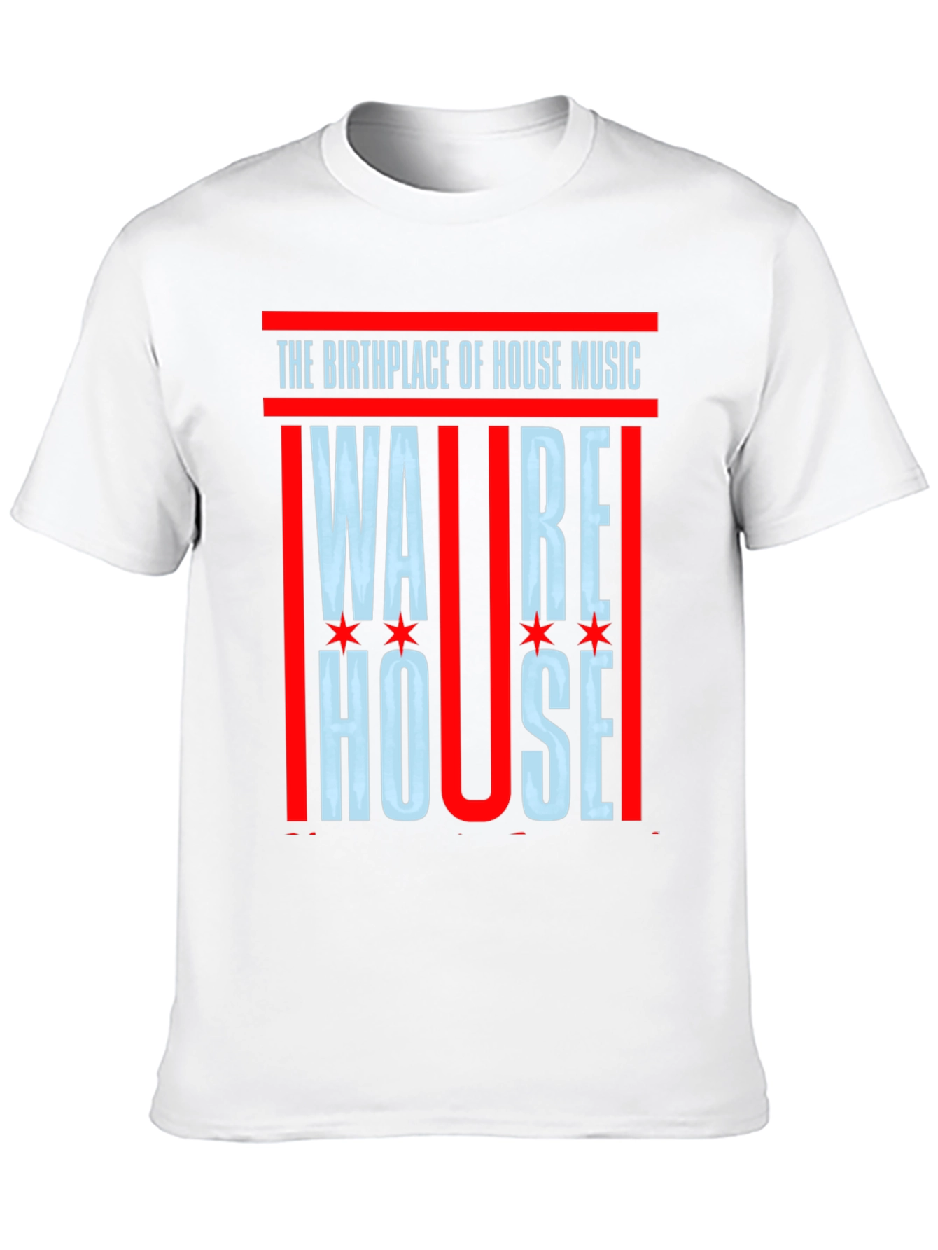 Black Warehouse House Music T-Shirt - Birthplace of House view 10